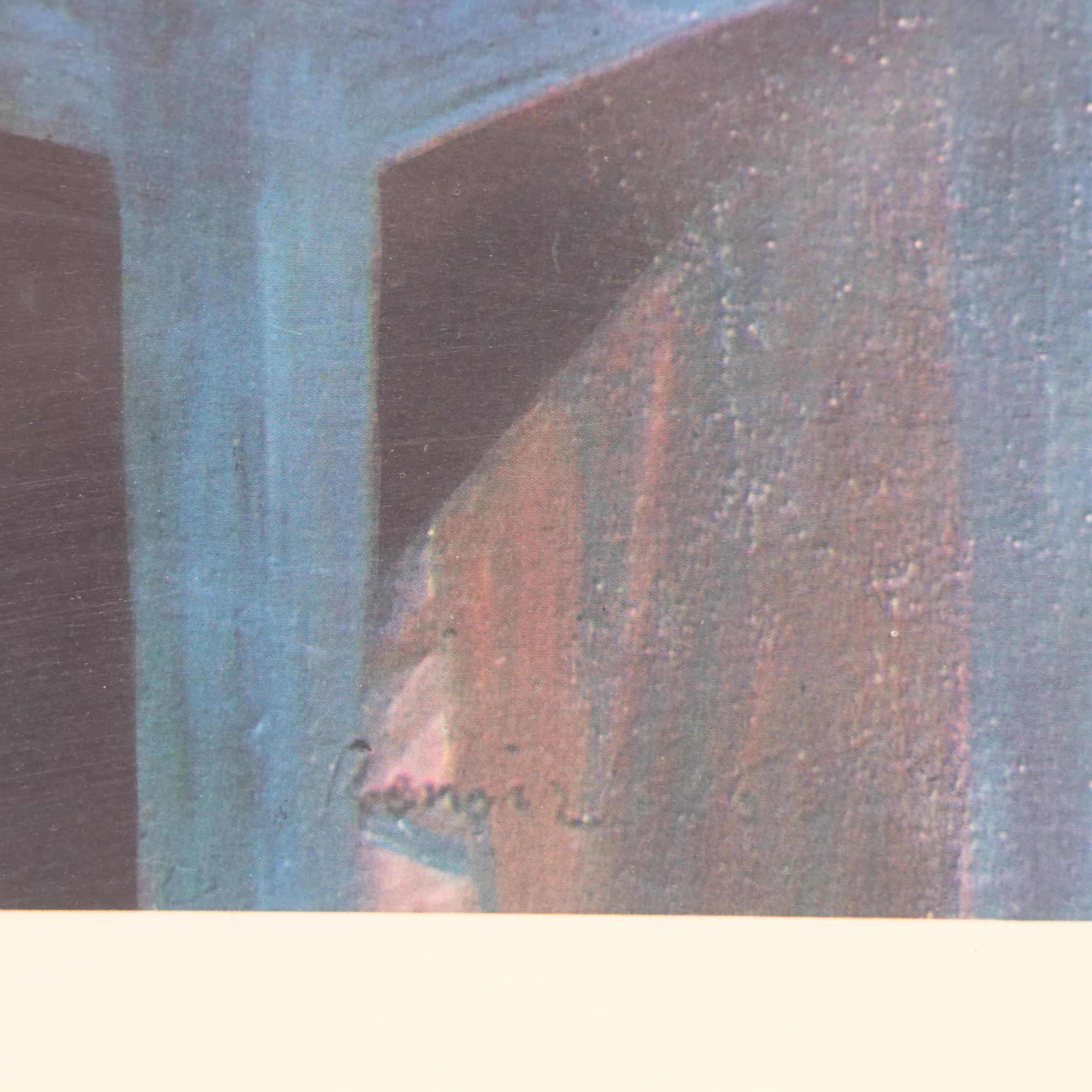 Offset Lithograph Poster After Pierre-Auguste Renoir "Le Moulin de la Galette"