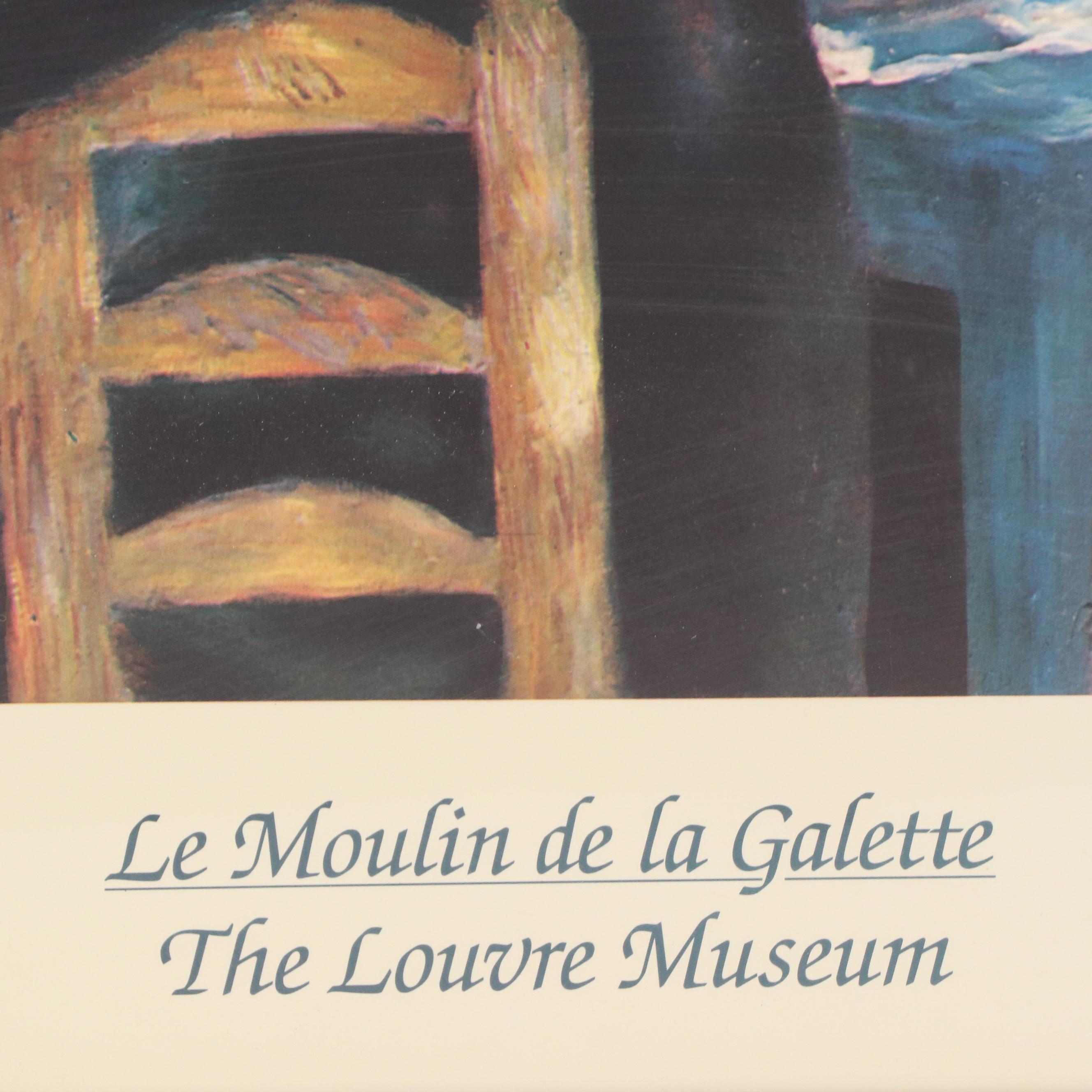 Offset Lithograph Poster After Pierre-Auguste Renoir "Le Moulin de la Galette"