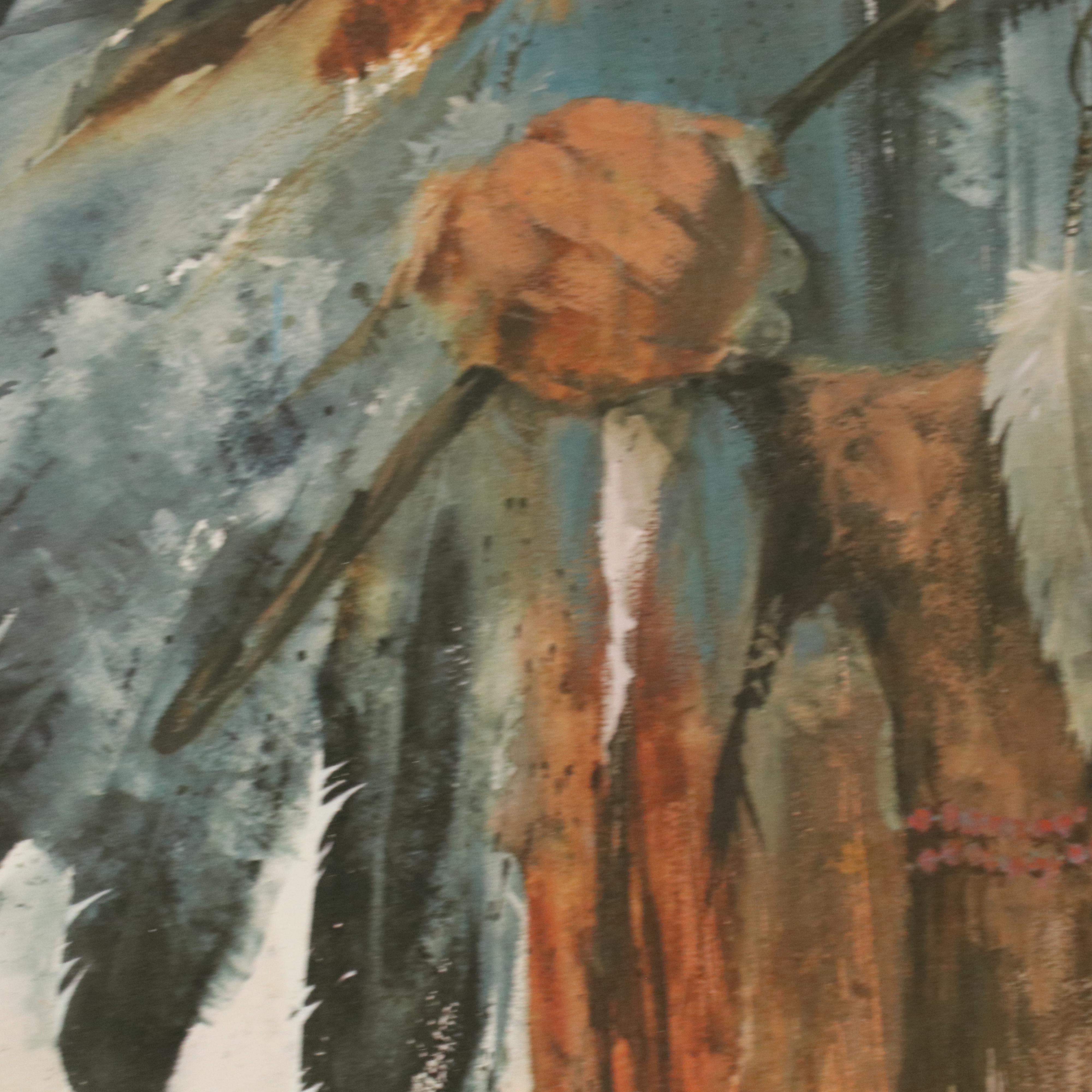 Morten Solberg Offset Lithograph "One With Earth and Sky"