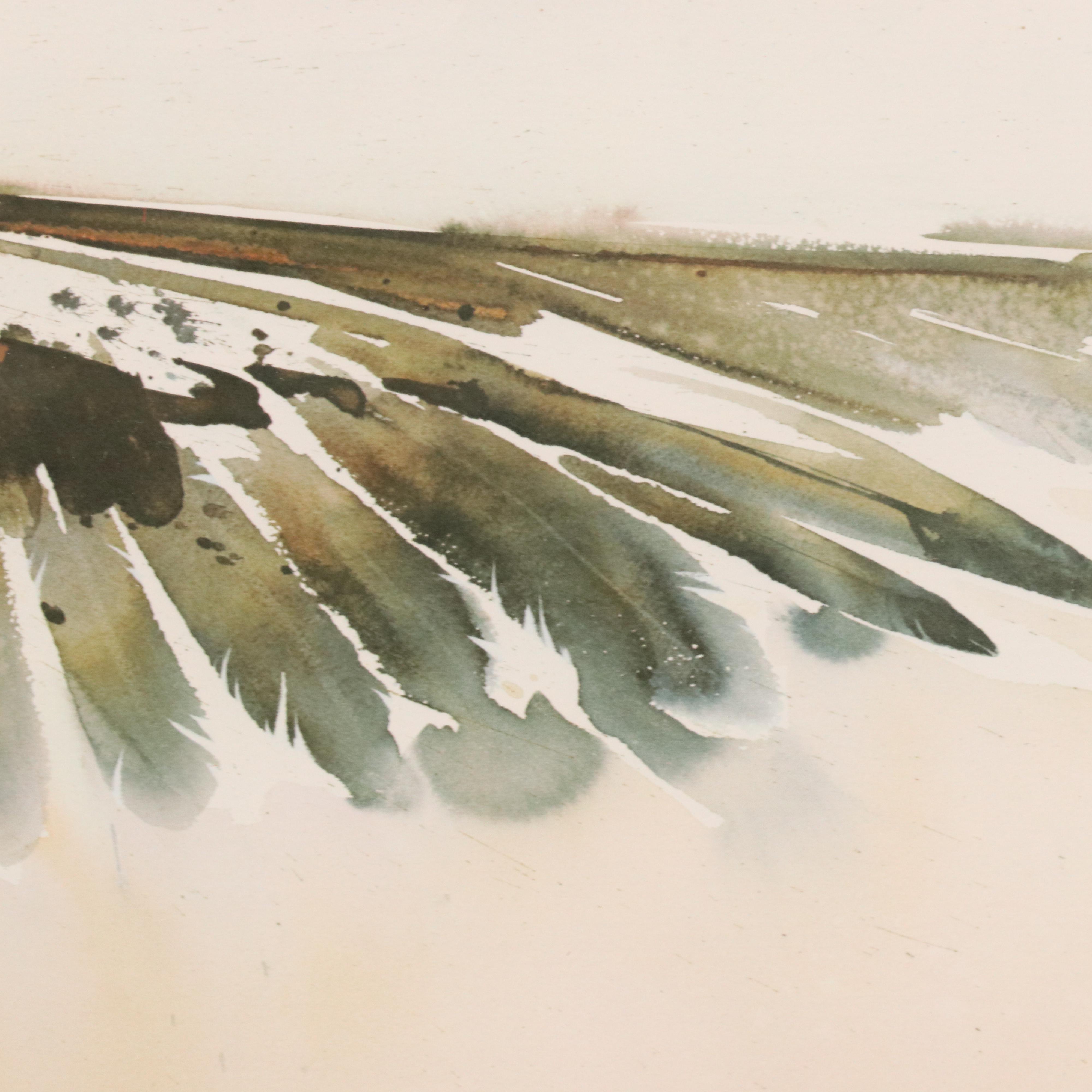 Morten Solberg Offset Lithograph "One With Earth and Sky"