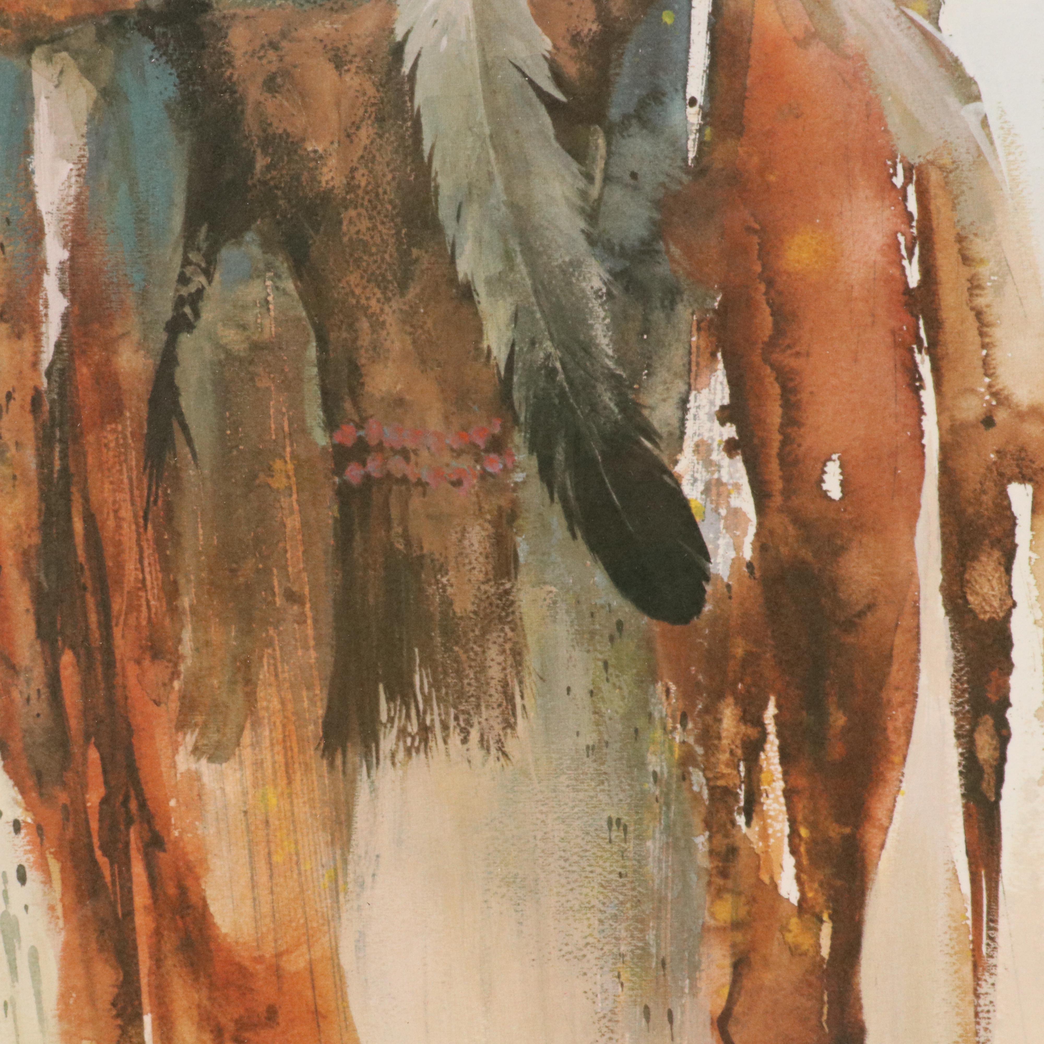 Morten Solberg Offset Lithograph "One With Earth and Sky"