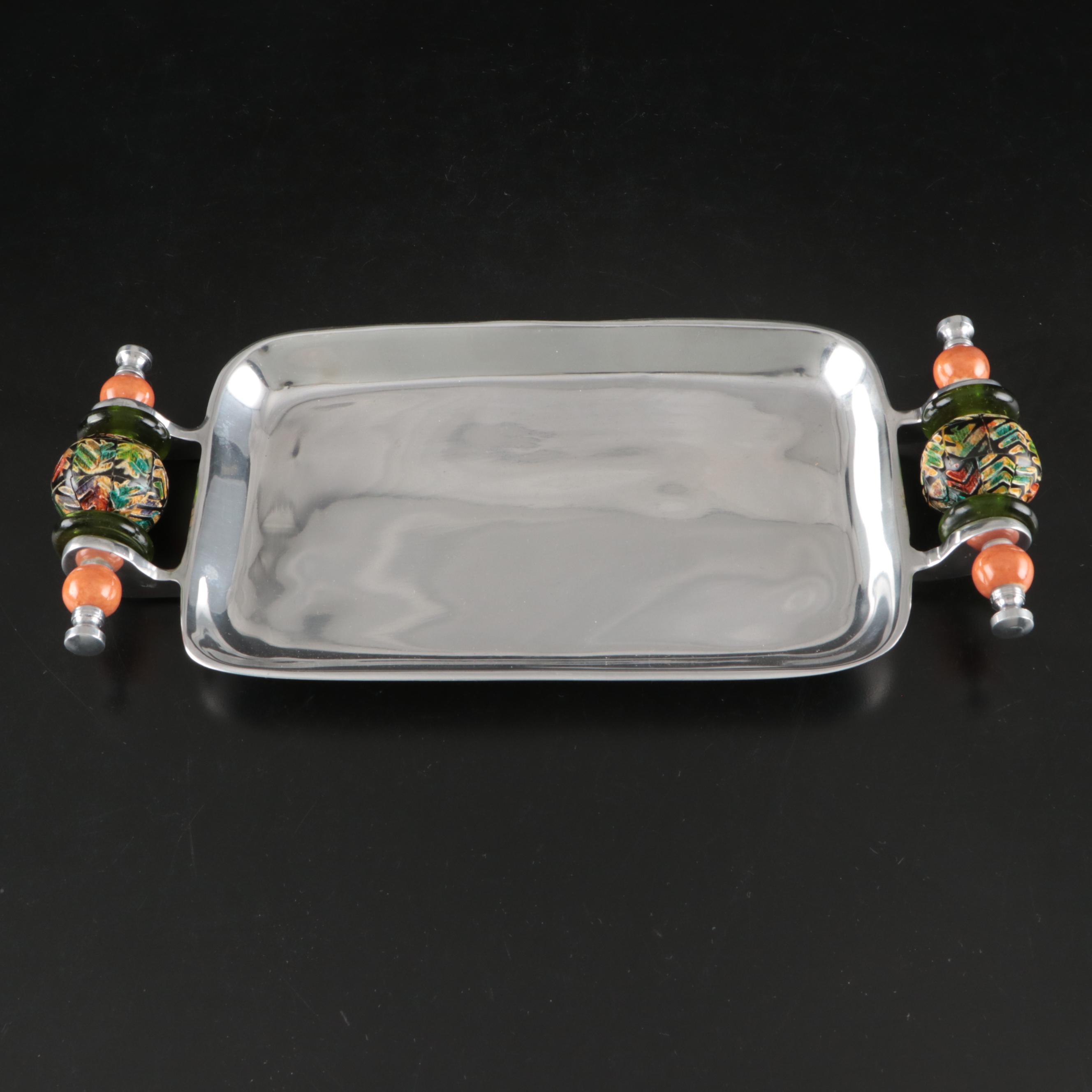 Cook-O-Matic Italian Stainless Steel and Other Metal Serving Trays