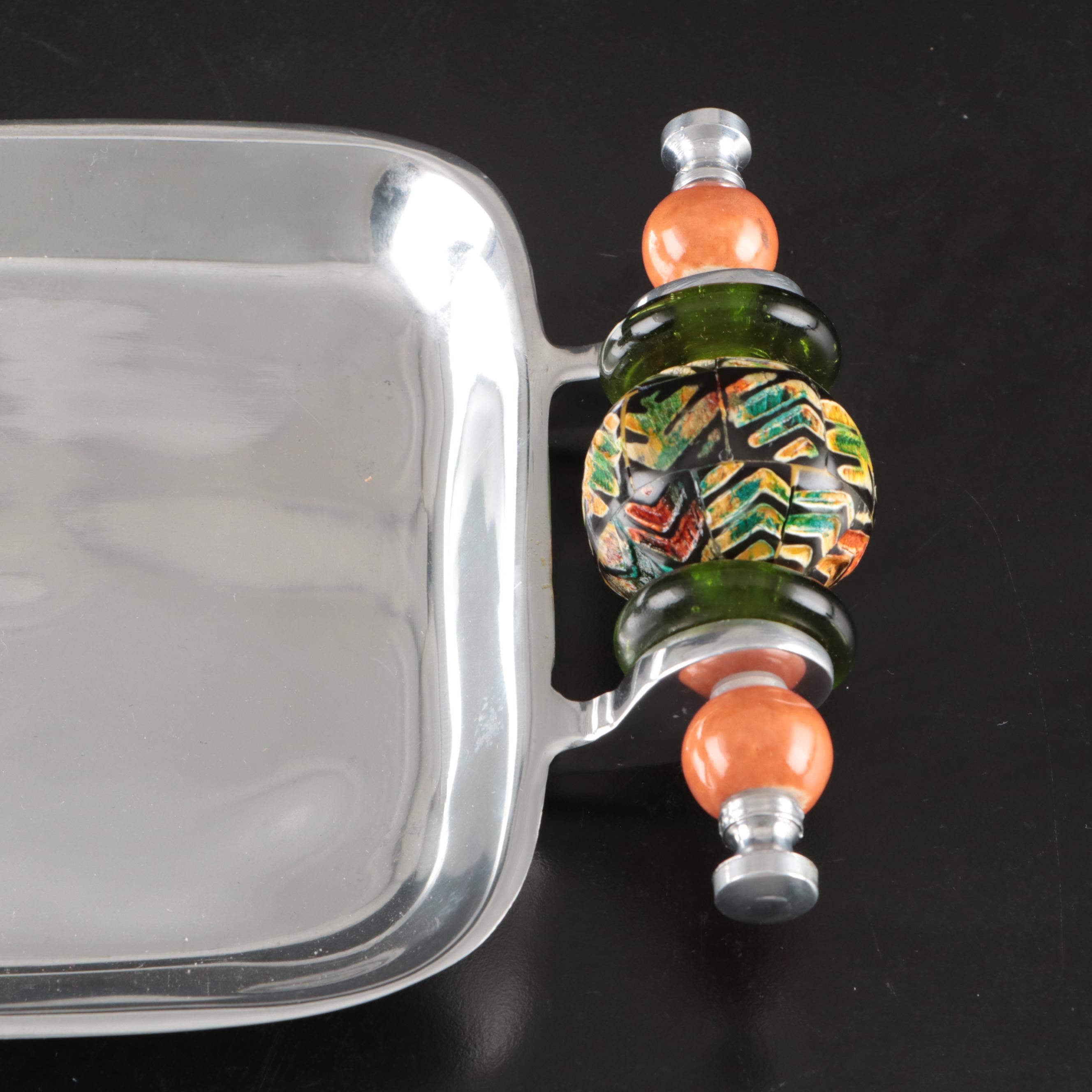 Cook-O-Matic Italian Stainless Steel and Other Metal Serving Trays