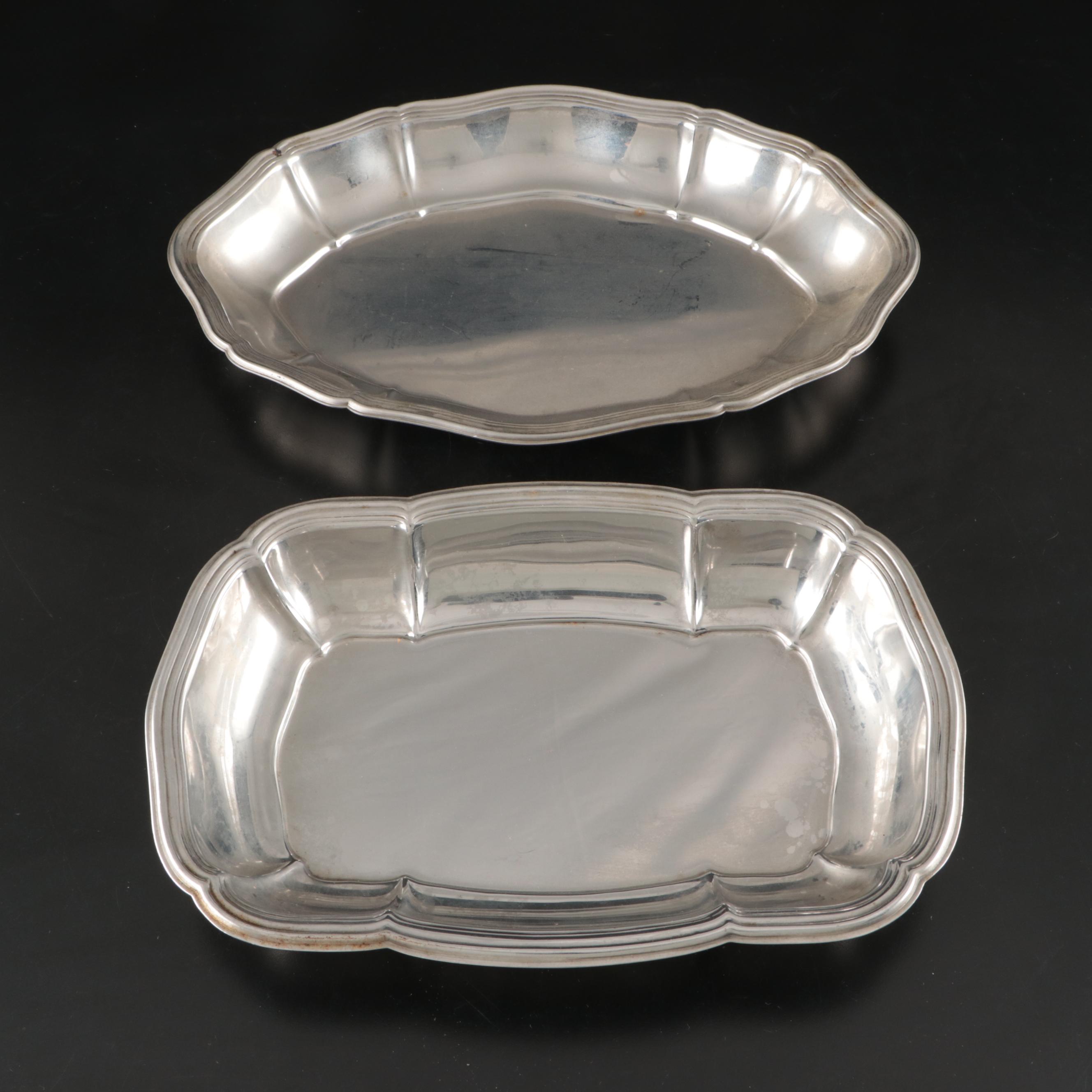 Cook-O-Matic Italian Stainless Steel and Other Metal Serving Trays