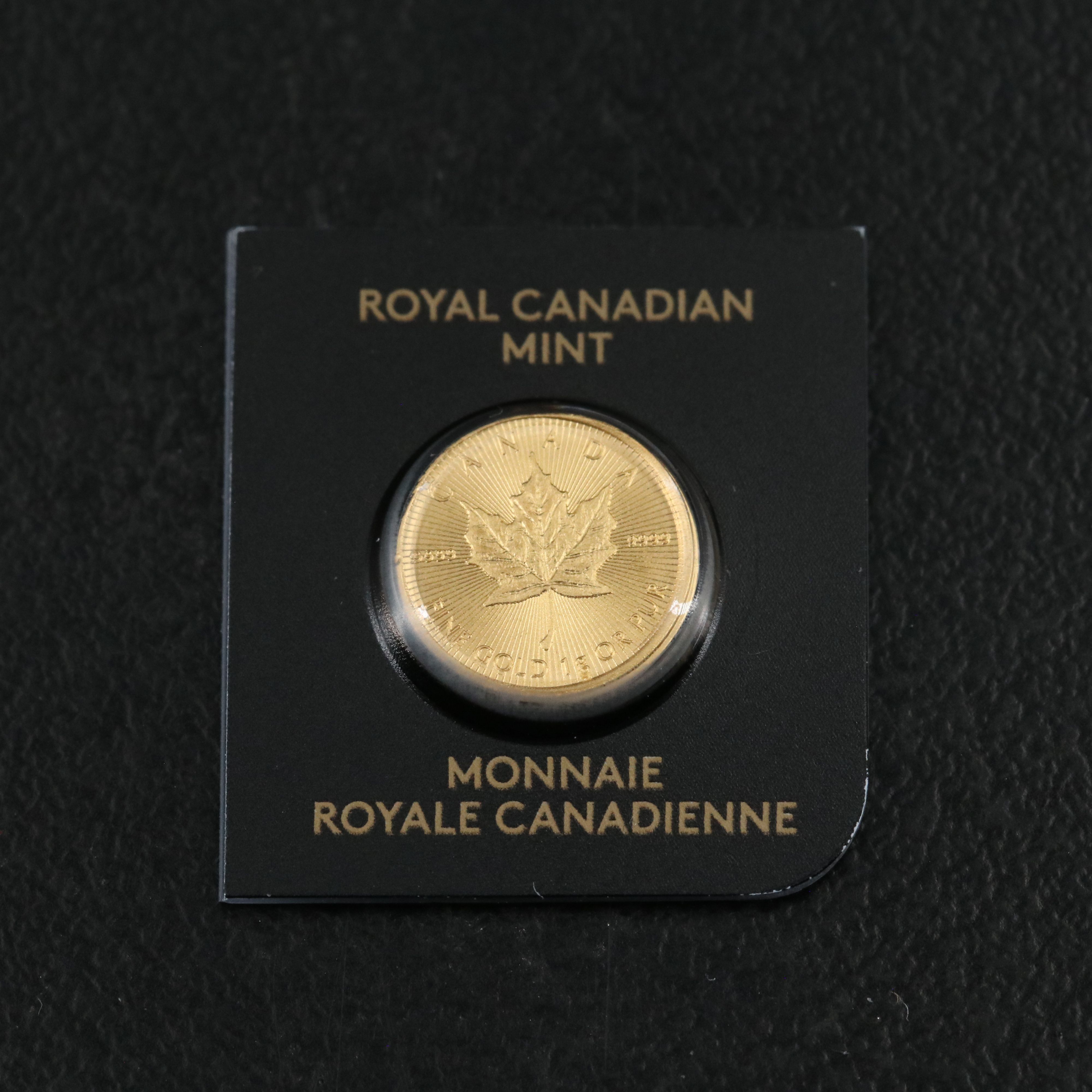 Canada 2023 One Gram Pure Gold Coin