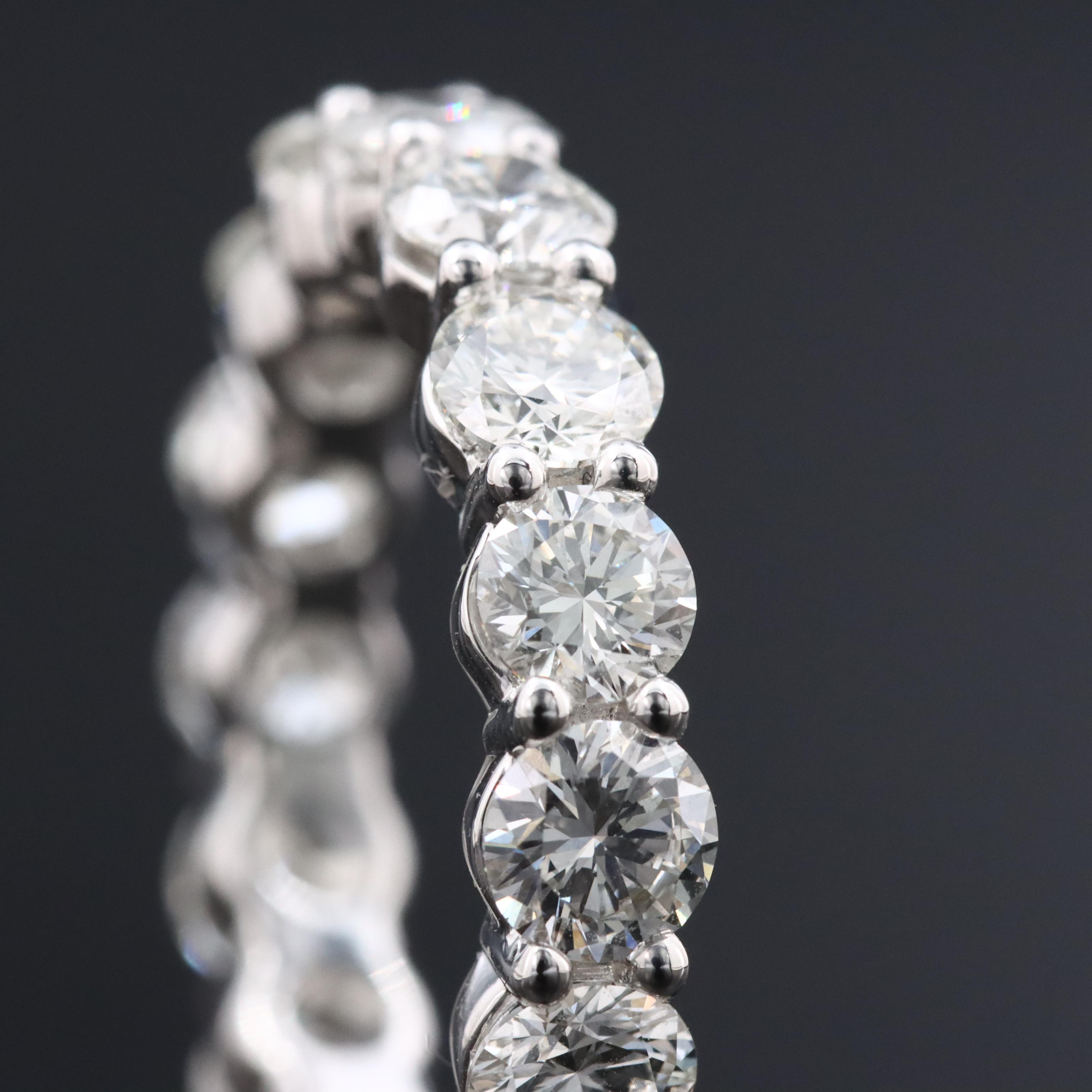 14K 4.00 CTW Lab Grown Diamond Eternity Ring