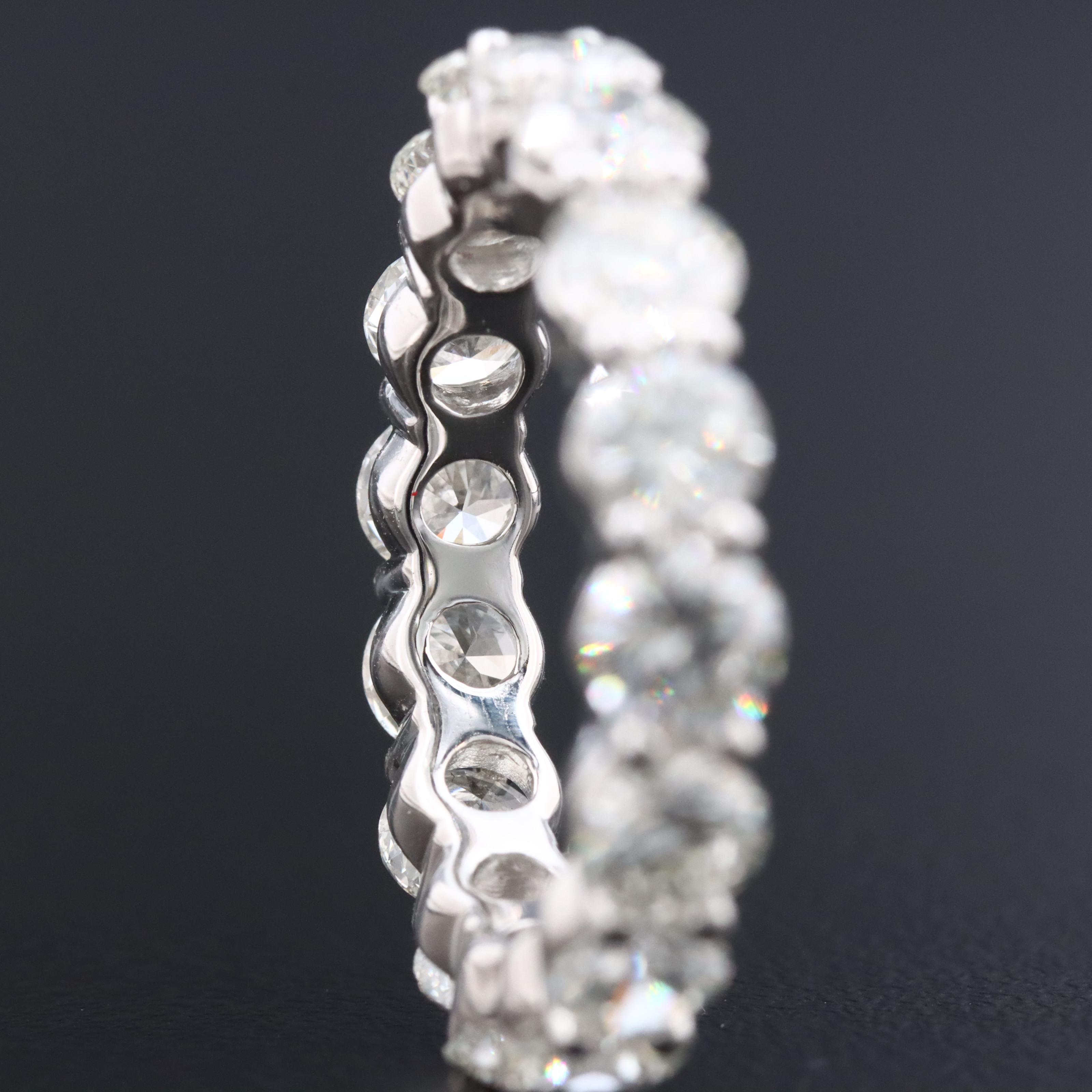 14K 4.00 CTW Lab Grown Diamond Eternity Ring