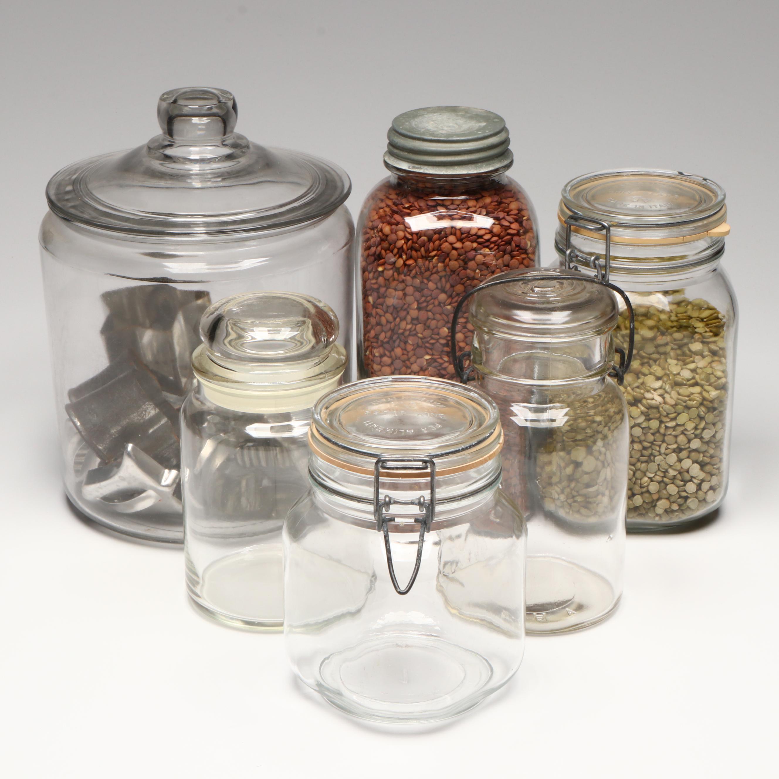 Atlas, Presto with Other Glass Jars and Cookie Cutters