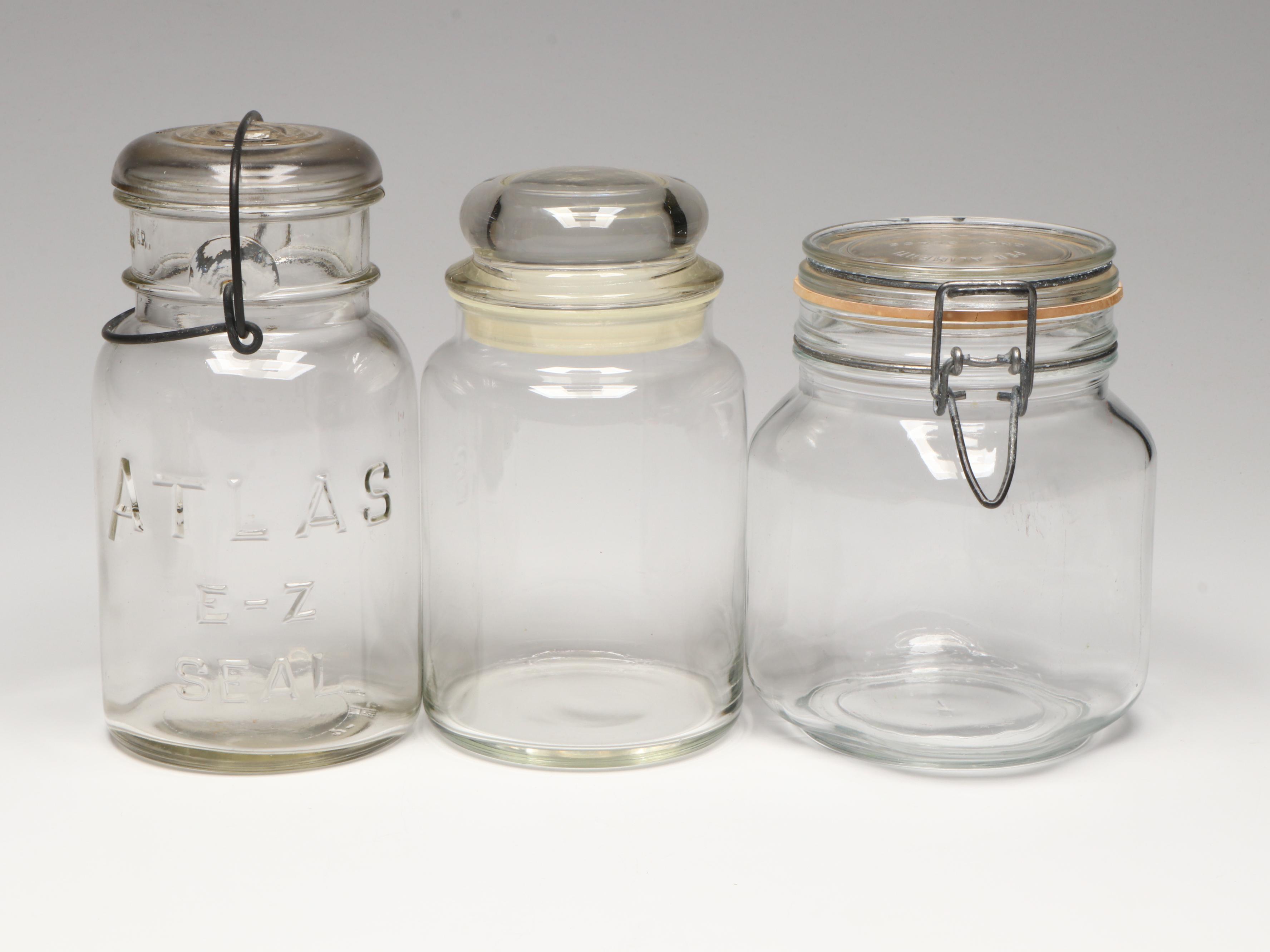 Atlas, Presto with Other Glass Jars and Cookie Cutters