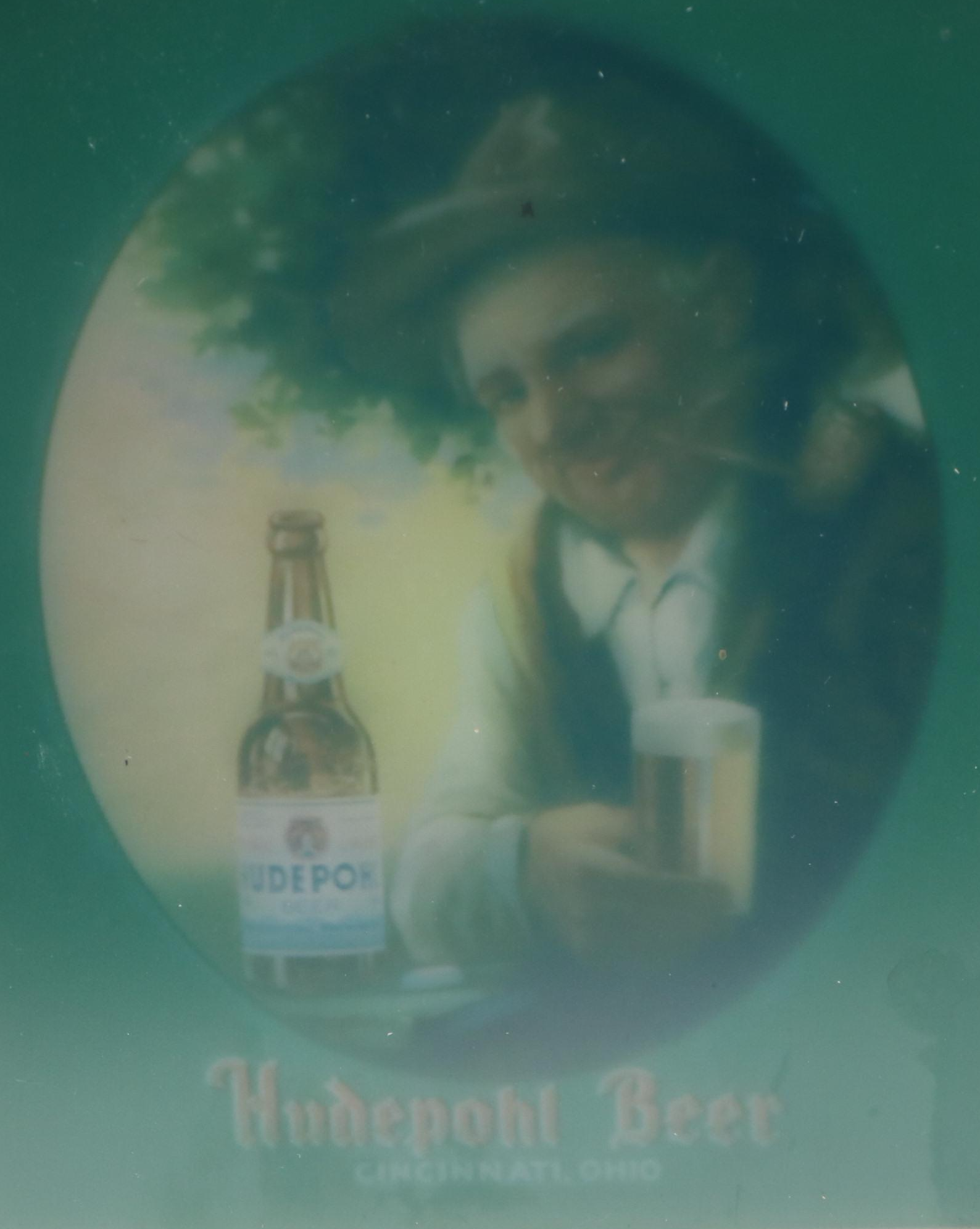 Hudepohl Beer Illuminated Advertising Sign