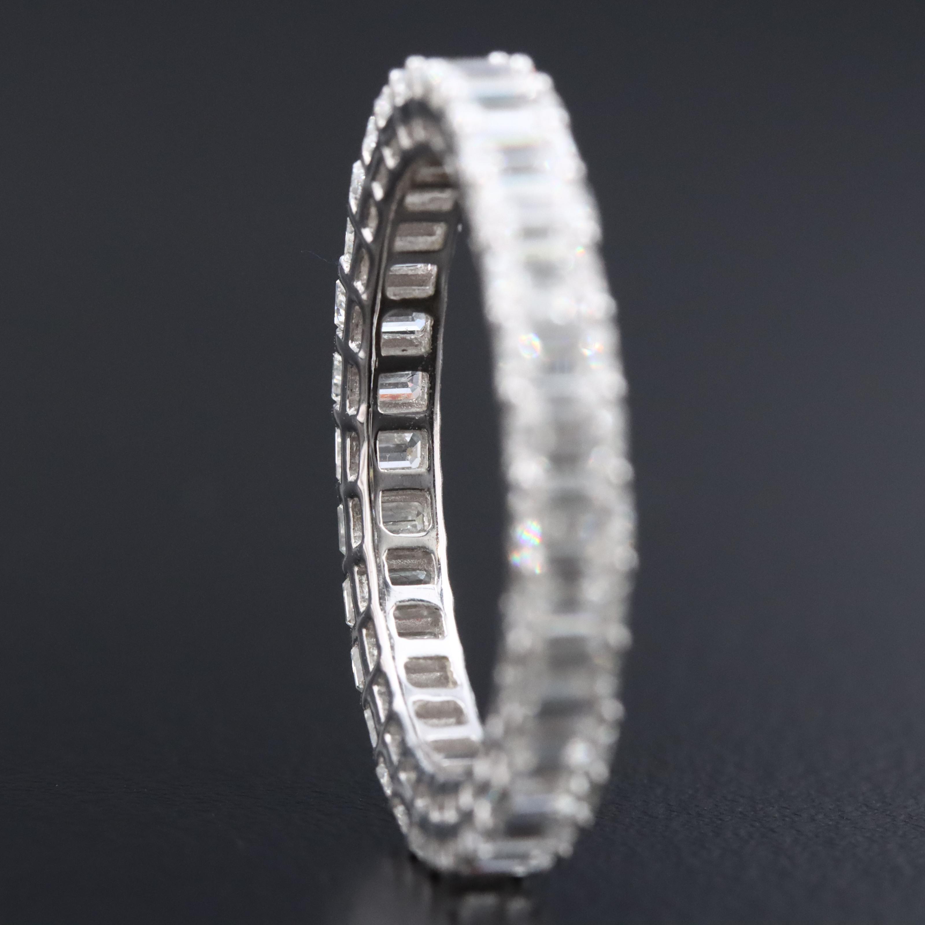 14K 2.00 CTW Lab Grown Diamond Eternity Ring