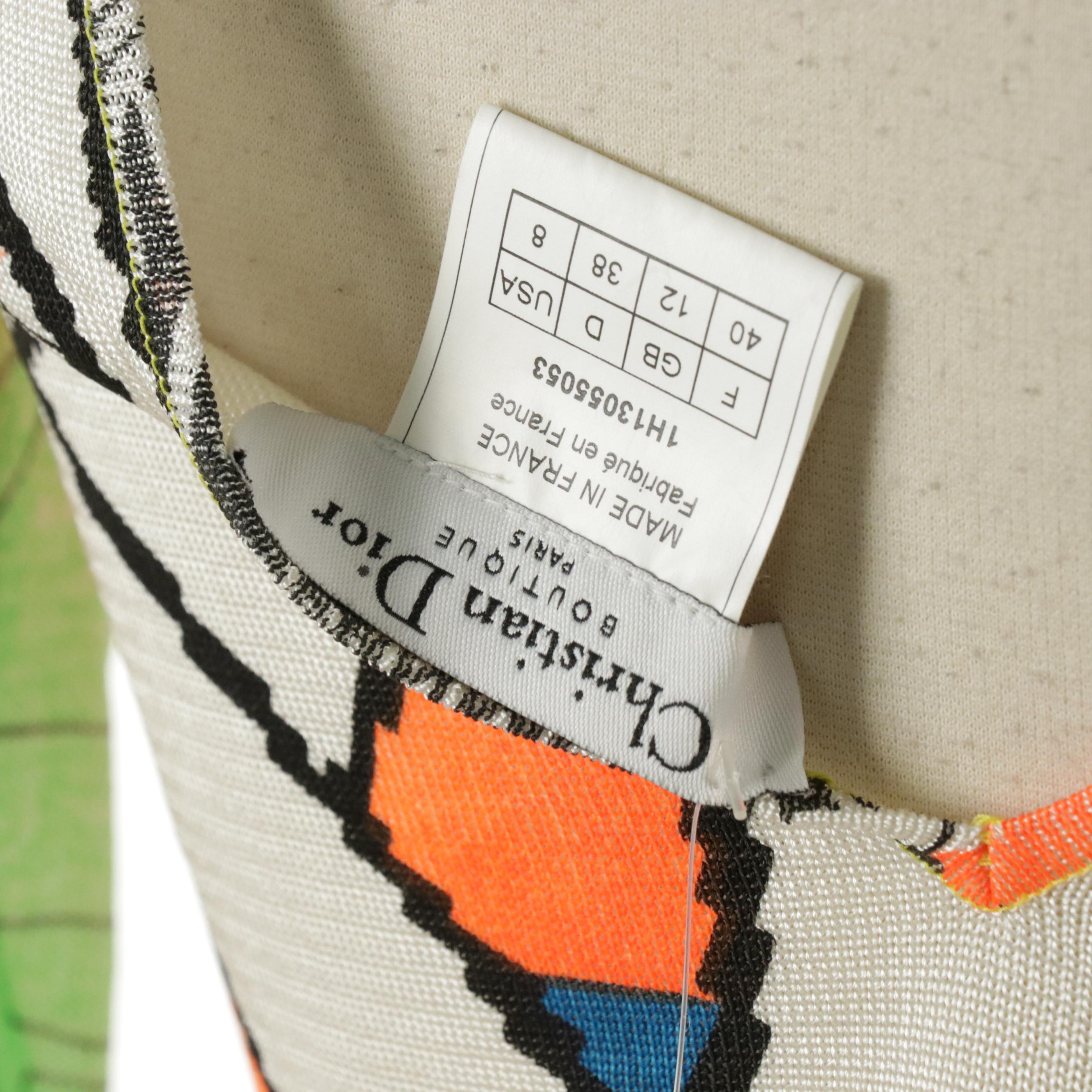 Christian Dior Boutique Long Sleeve Patterned Knit Tops