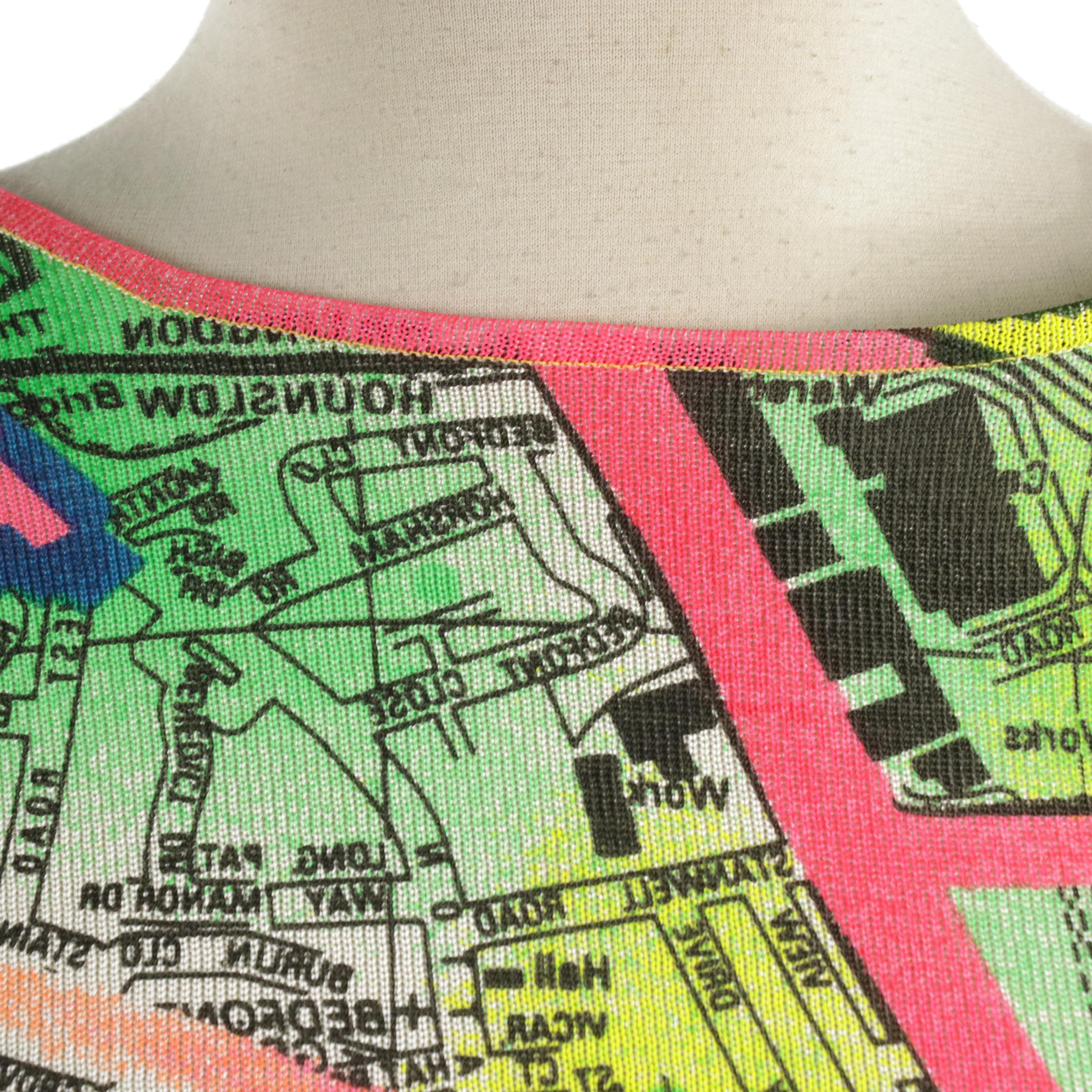 Christian Dior Boutique Long Sleeve Patterned Knit Tops