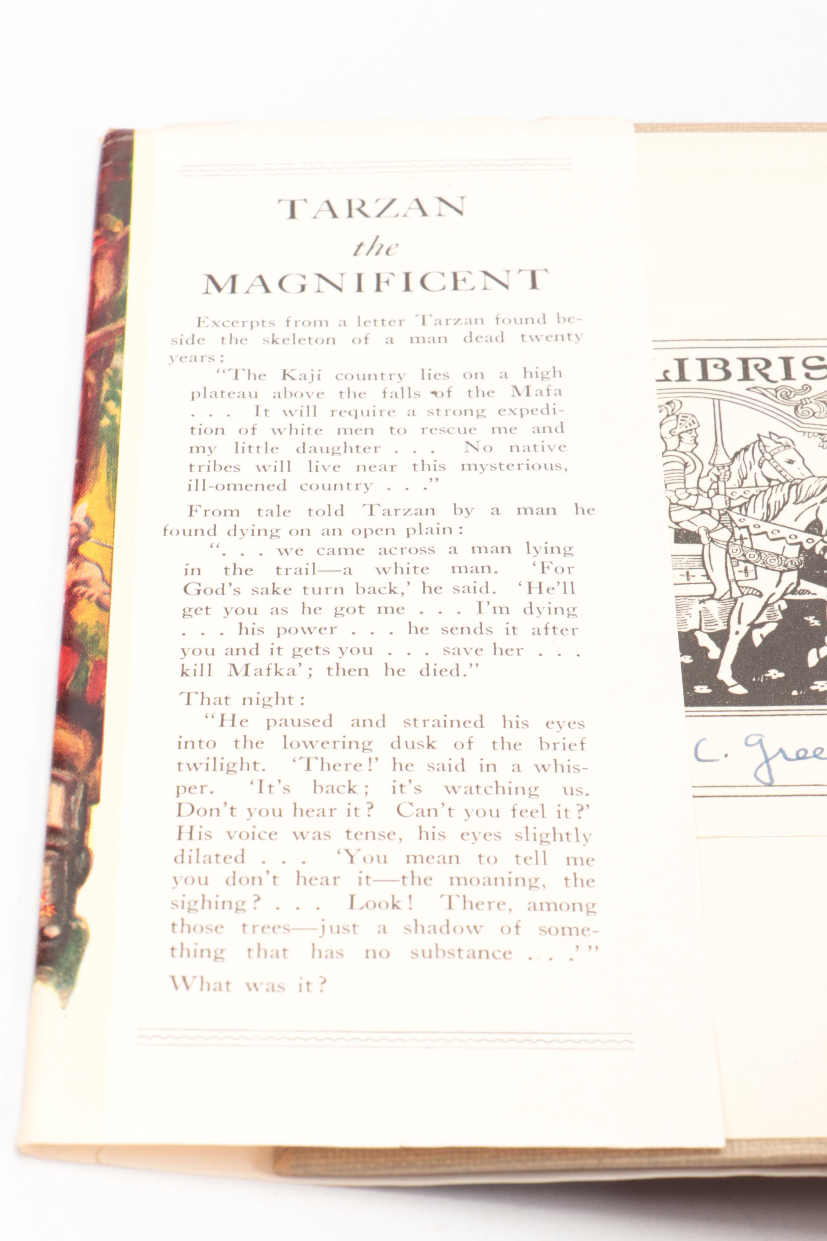 "Tarzan the Magnificent" by Edgar Rice Burroughs, 1948