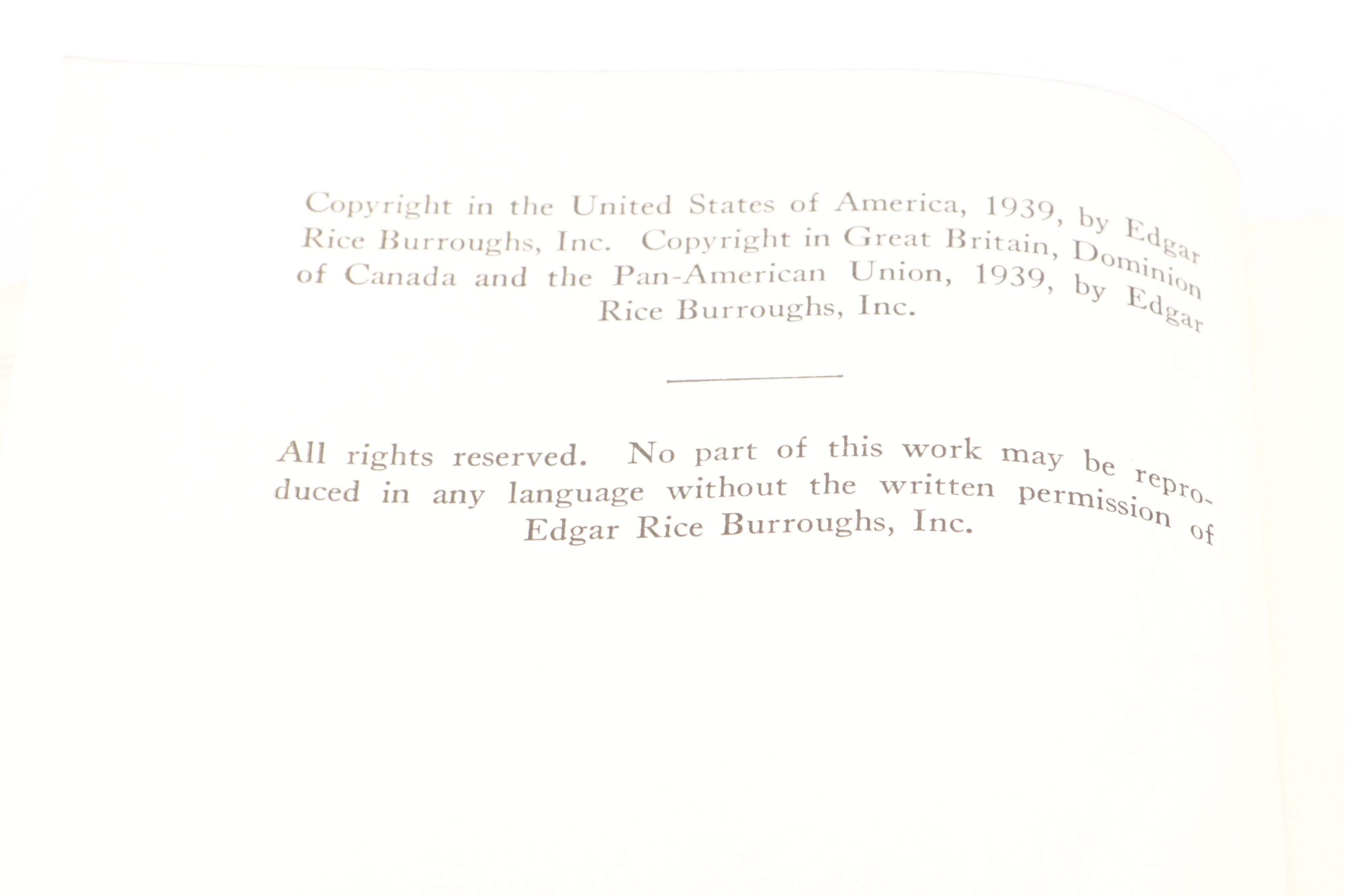 "Tarzan the Magnificent" by Edgar Rice Burroughs, 1948