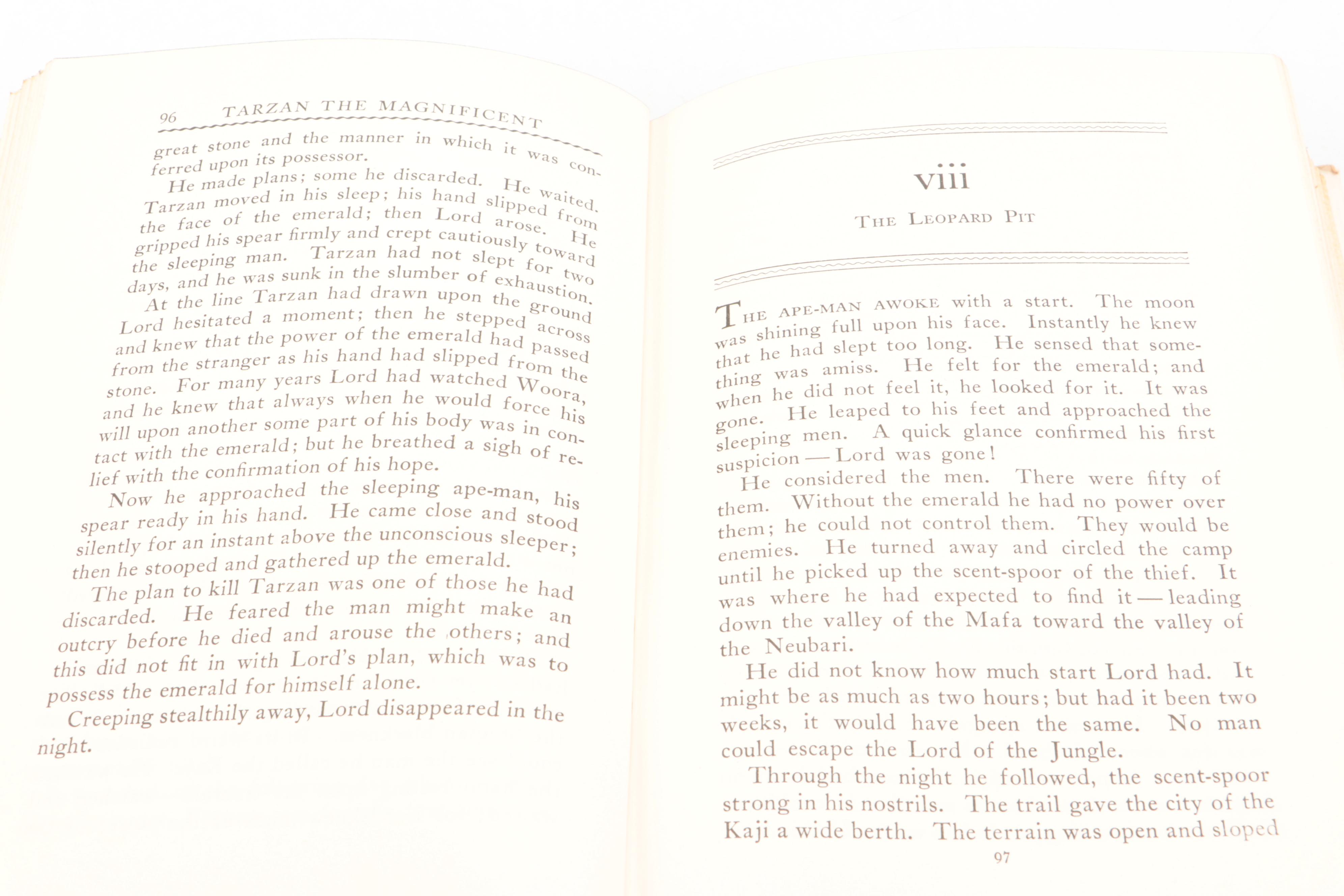 "Tarzan the Magnificent" by Edgar Rice Burroughs, 1948