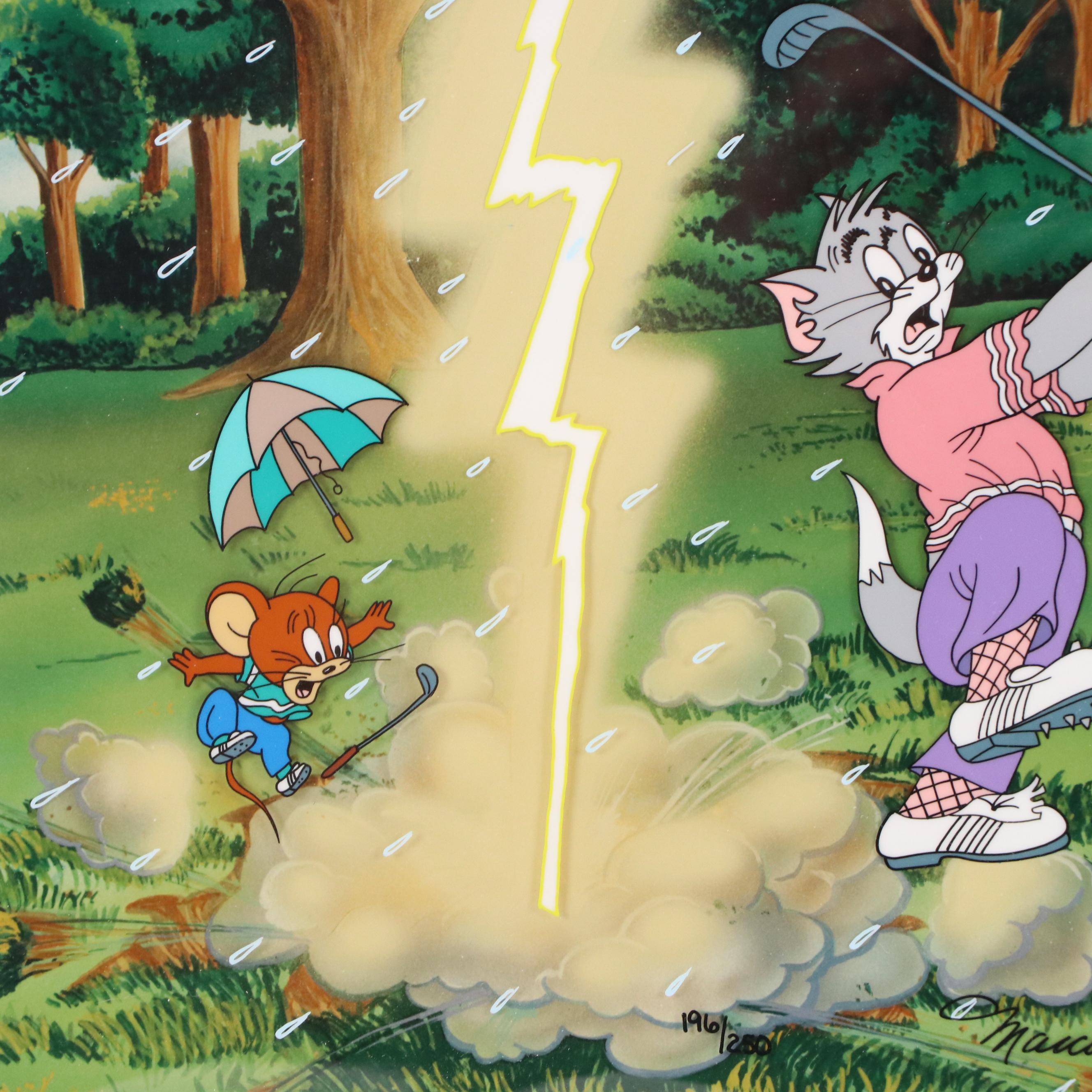 Marcia Fertig "Tom and Jerry" Animation Cel, 1991