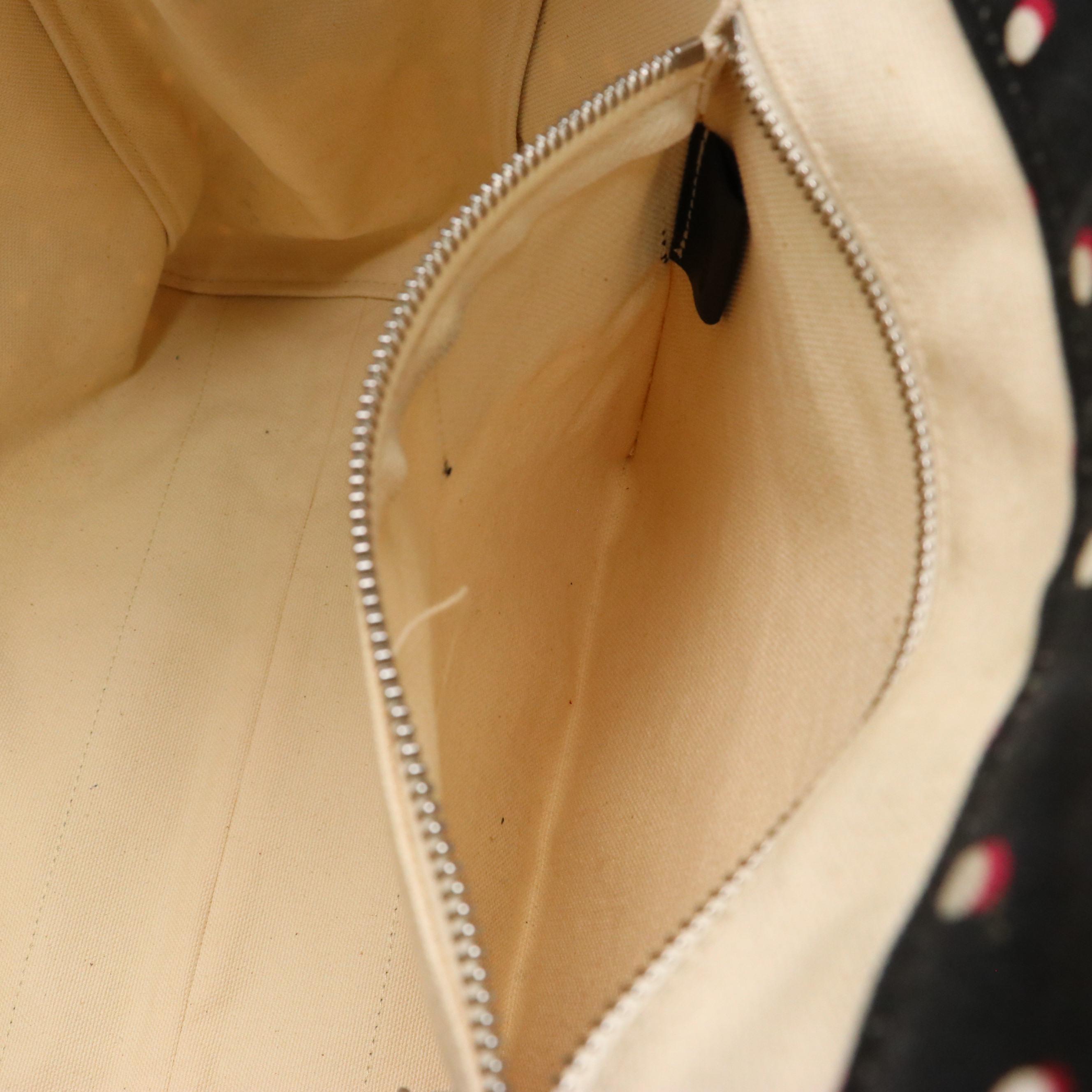 Loewe x Paula's Ibiza II Close To Paradise Tote Bag in B&W Dot Printed Canvas