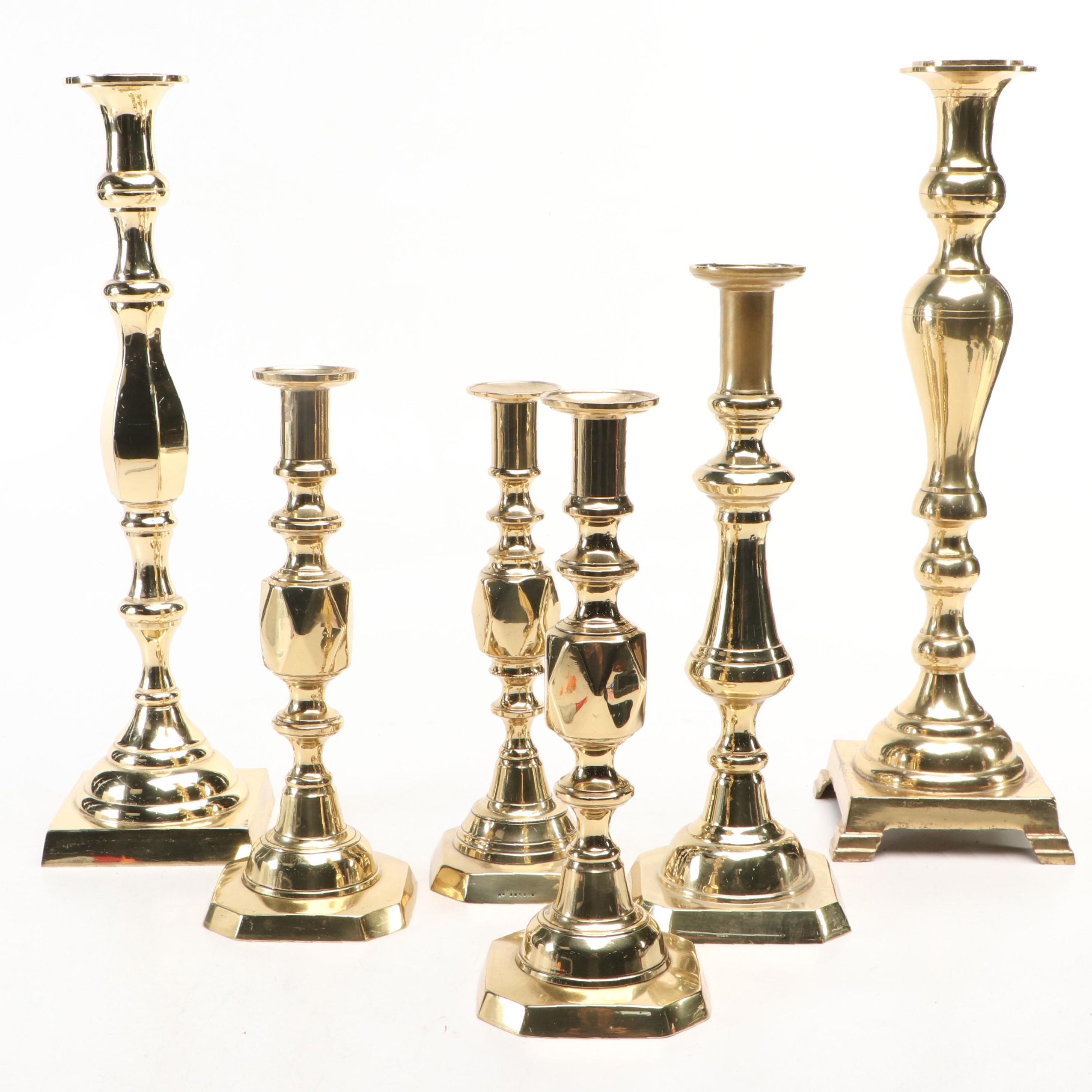 The Diamond Princess, Queen of Diamonds, and More Brass Candle Holders