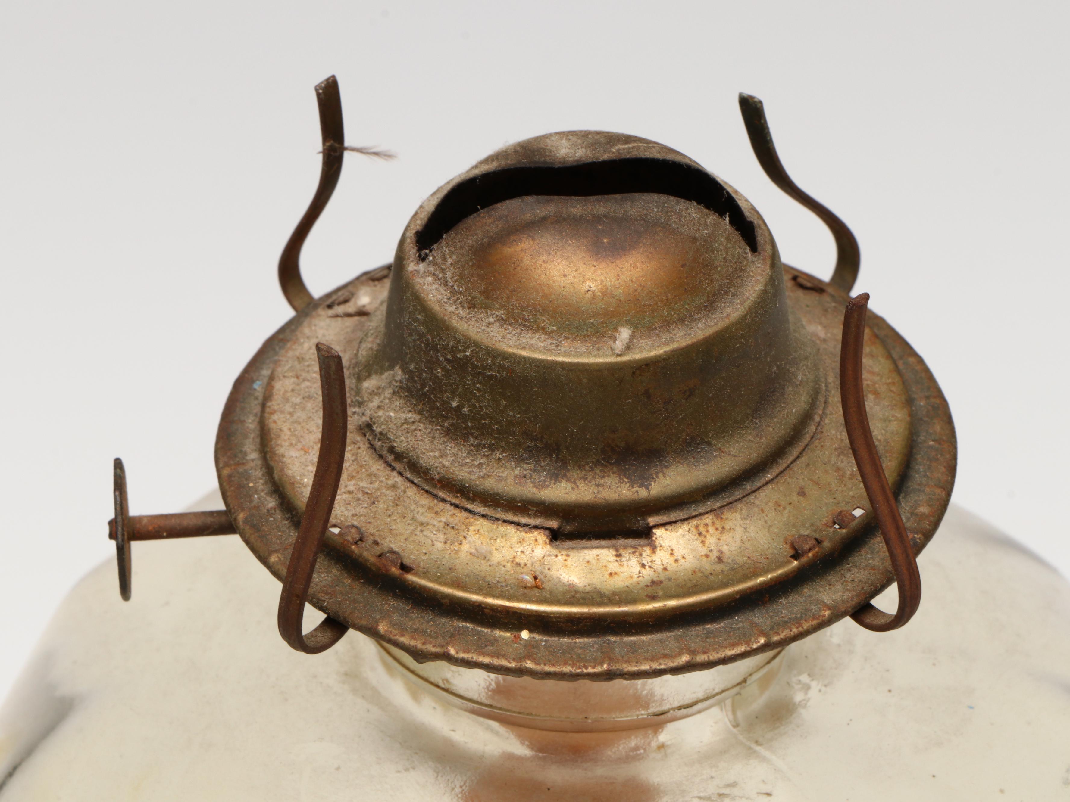 Queen Anne No. 2 with Other Glass Oil Lamps, Late 19th/Early 20th Century