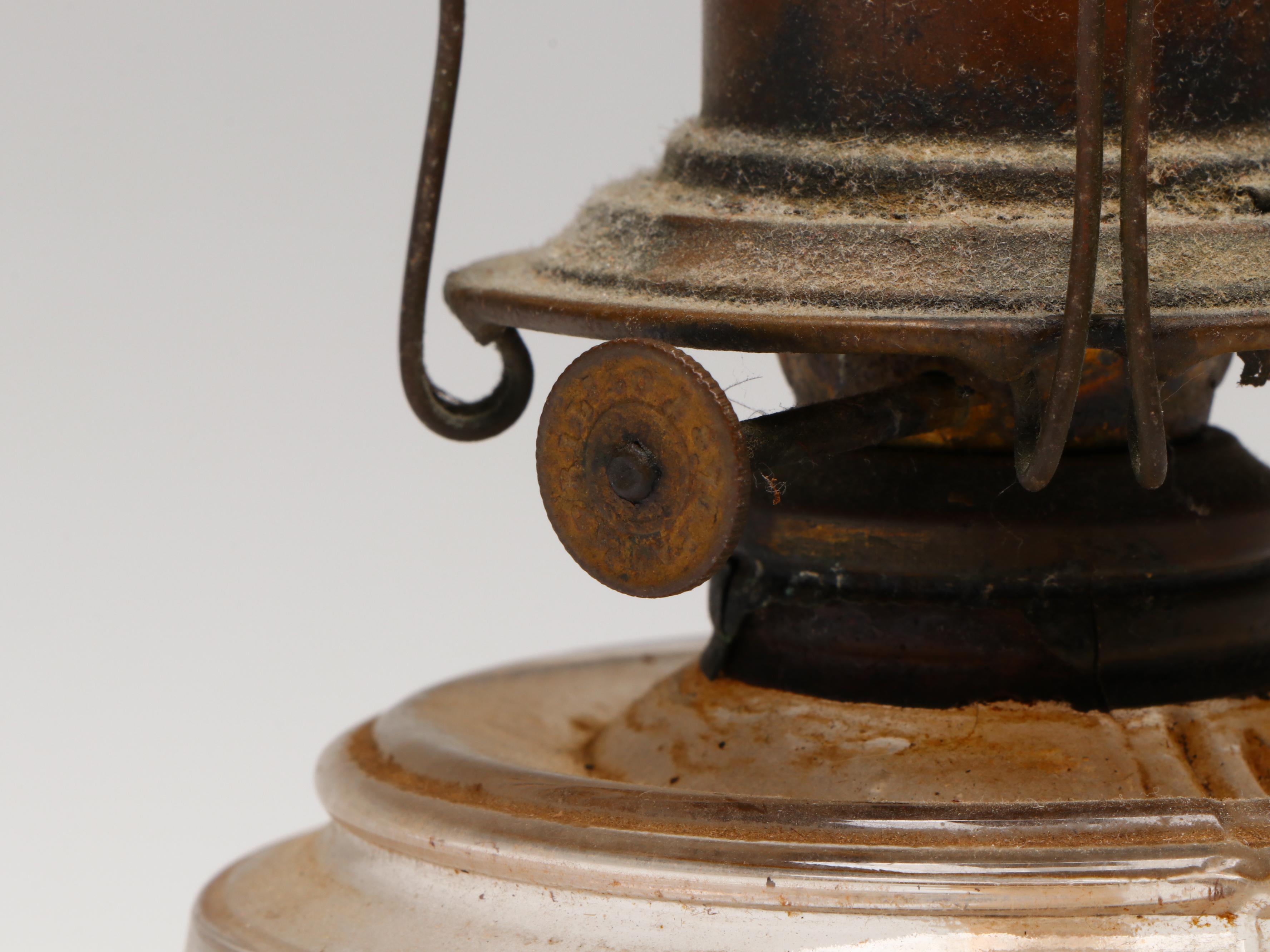 Queen Anne No. 2 with Other Glass Oil Lamps, Late 19th/Early 20th Century