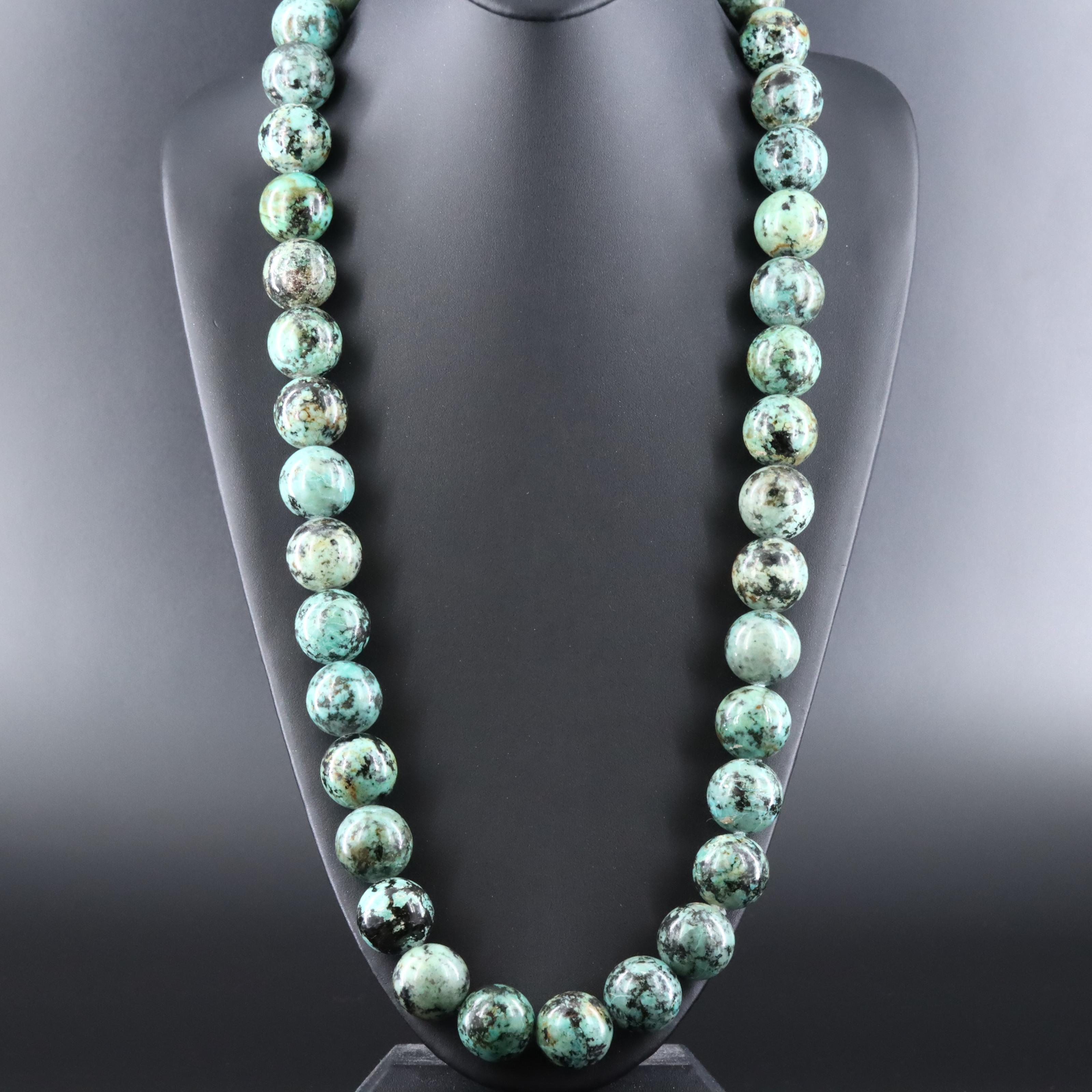 Jasper Bead Necklace