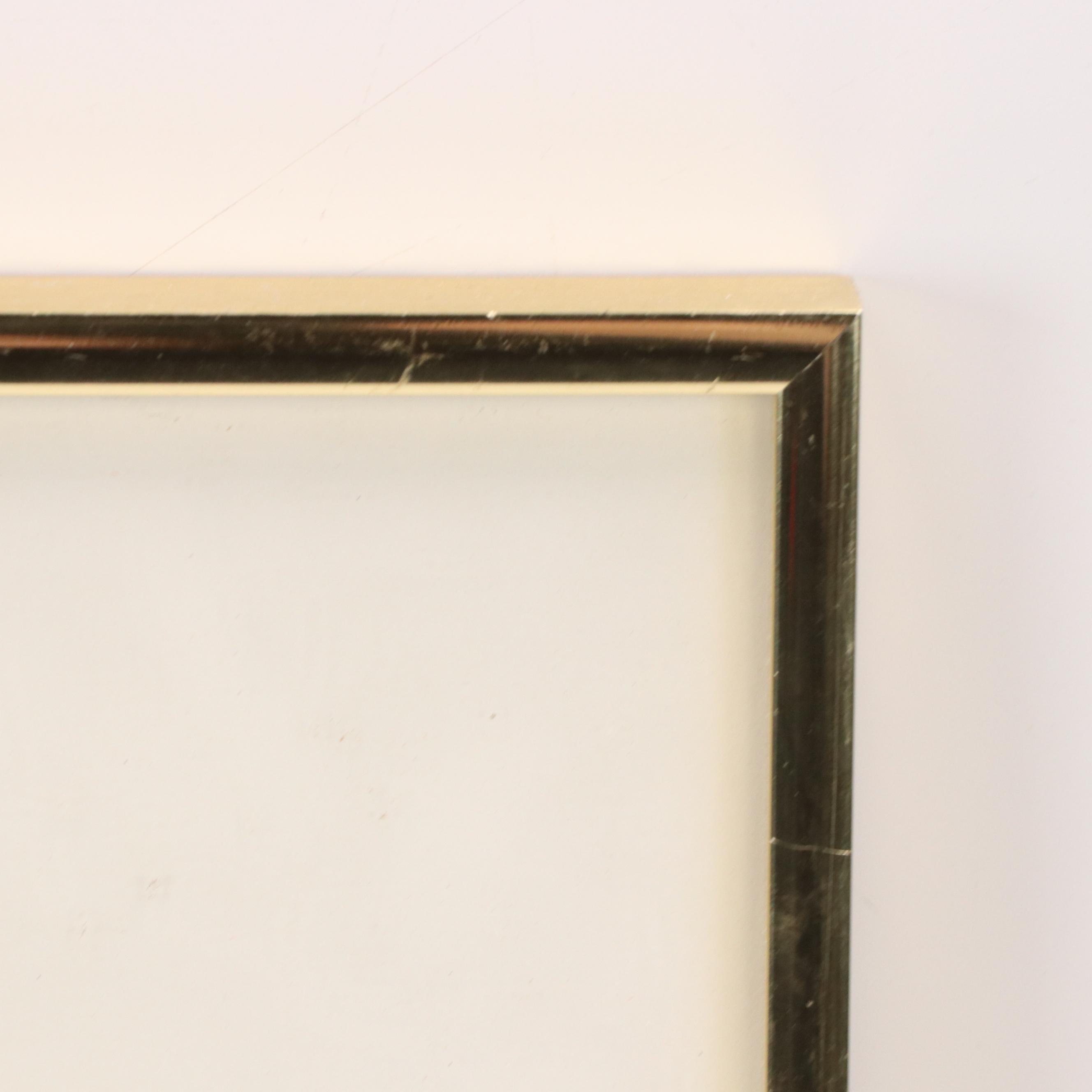 Edward Lee Floral Still Life Serigraph, Late 20th Century