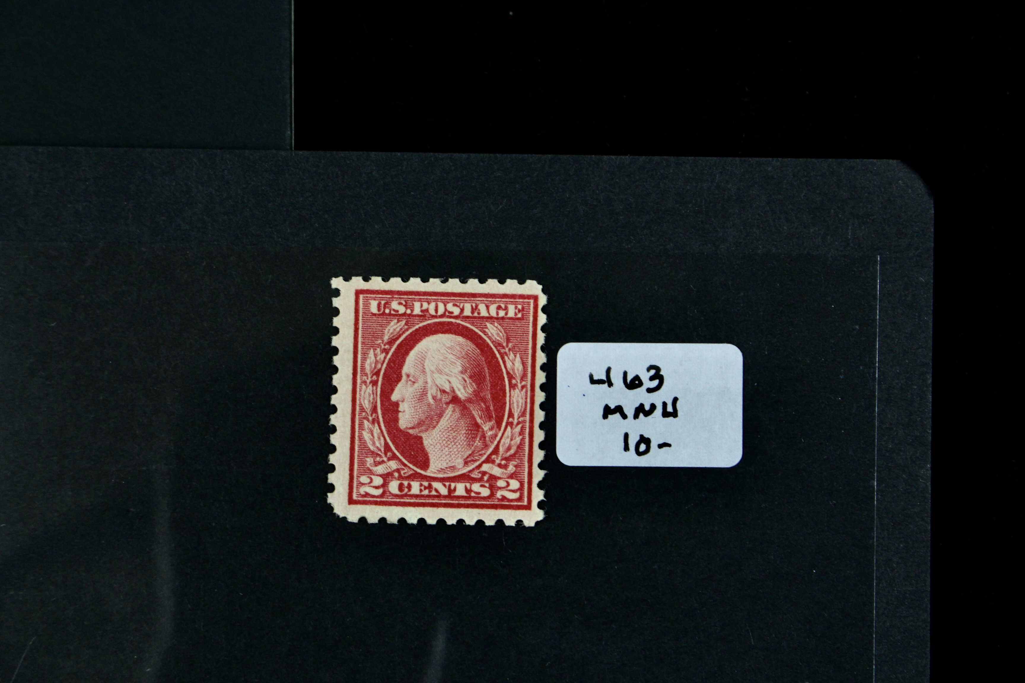 Nine Mint Condition Regular Issue U.S. Stamps, 1916