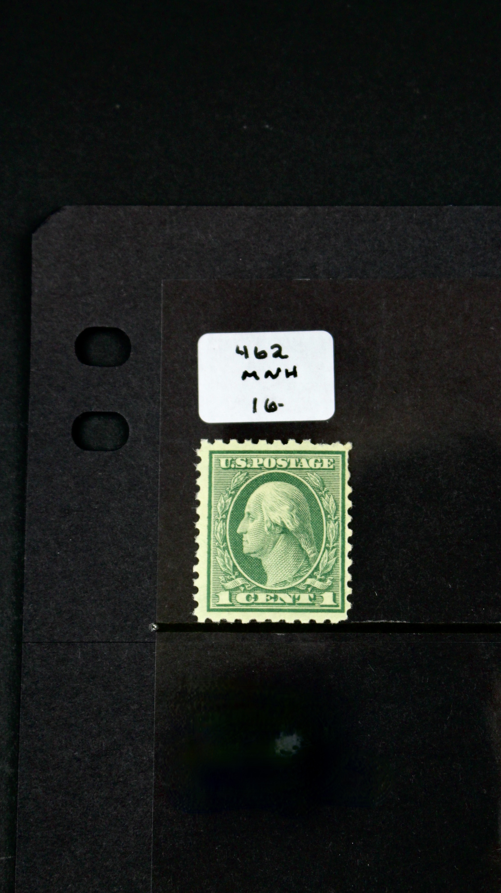 Nine Mint Condition Regular Issue U.S. Stamps, 1916