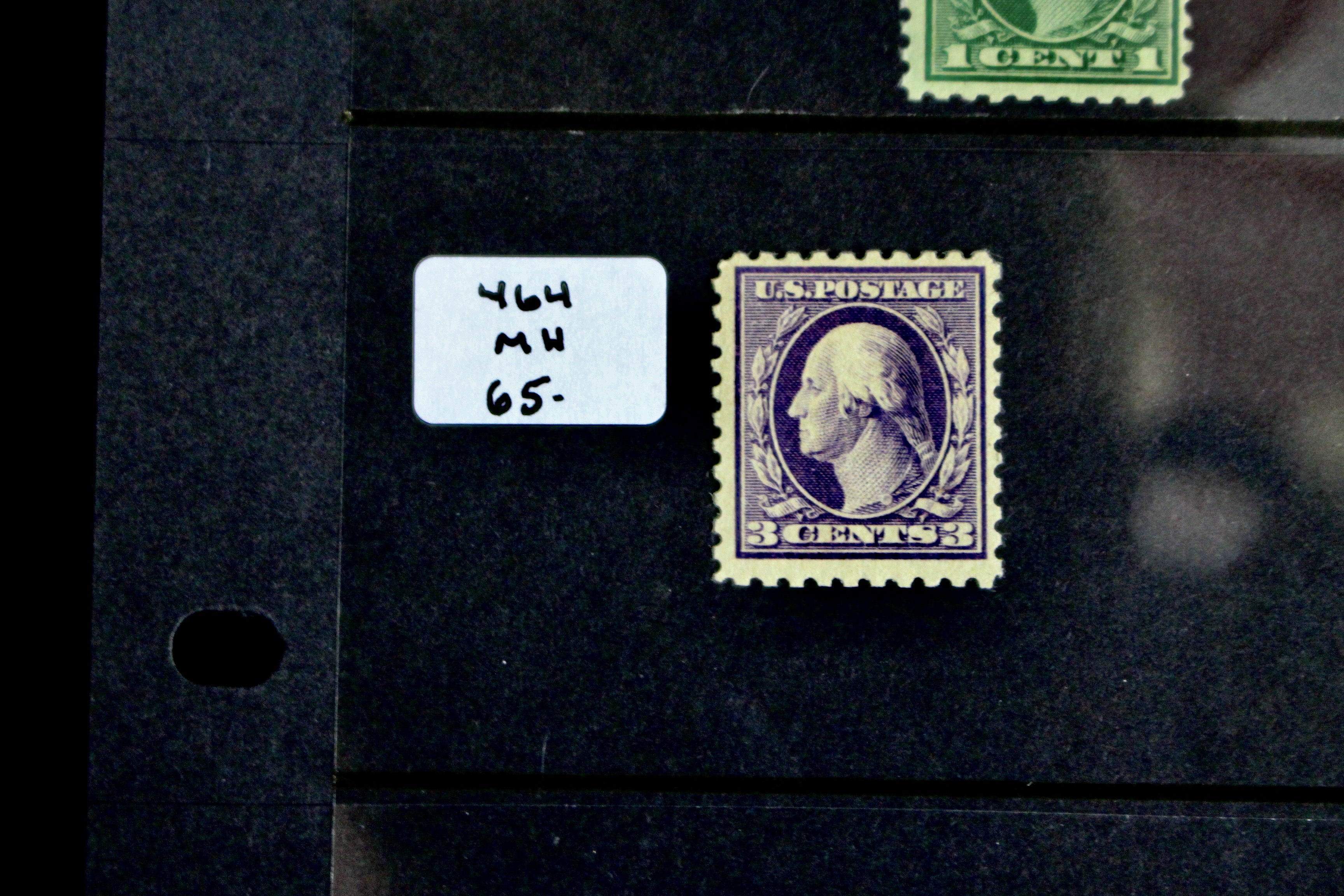 Nine Mint Condition Regular Issue U.S. Stamps, 1916