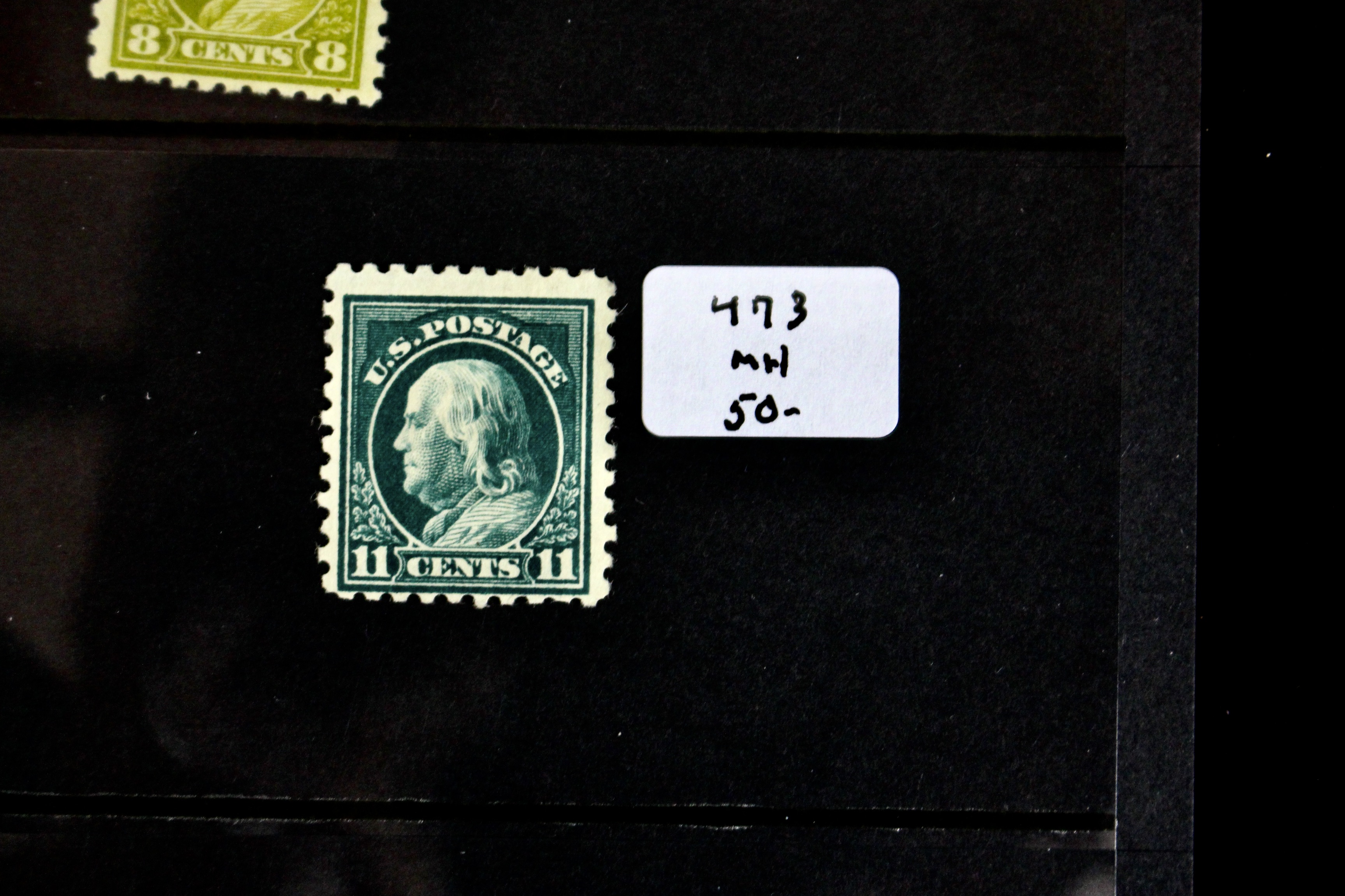 Nine Mint Condition Regular Issue U.S. Stamps, 1916