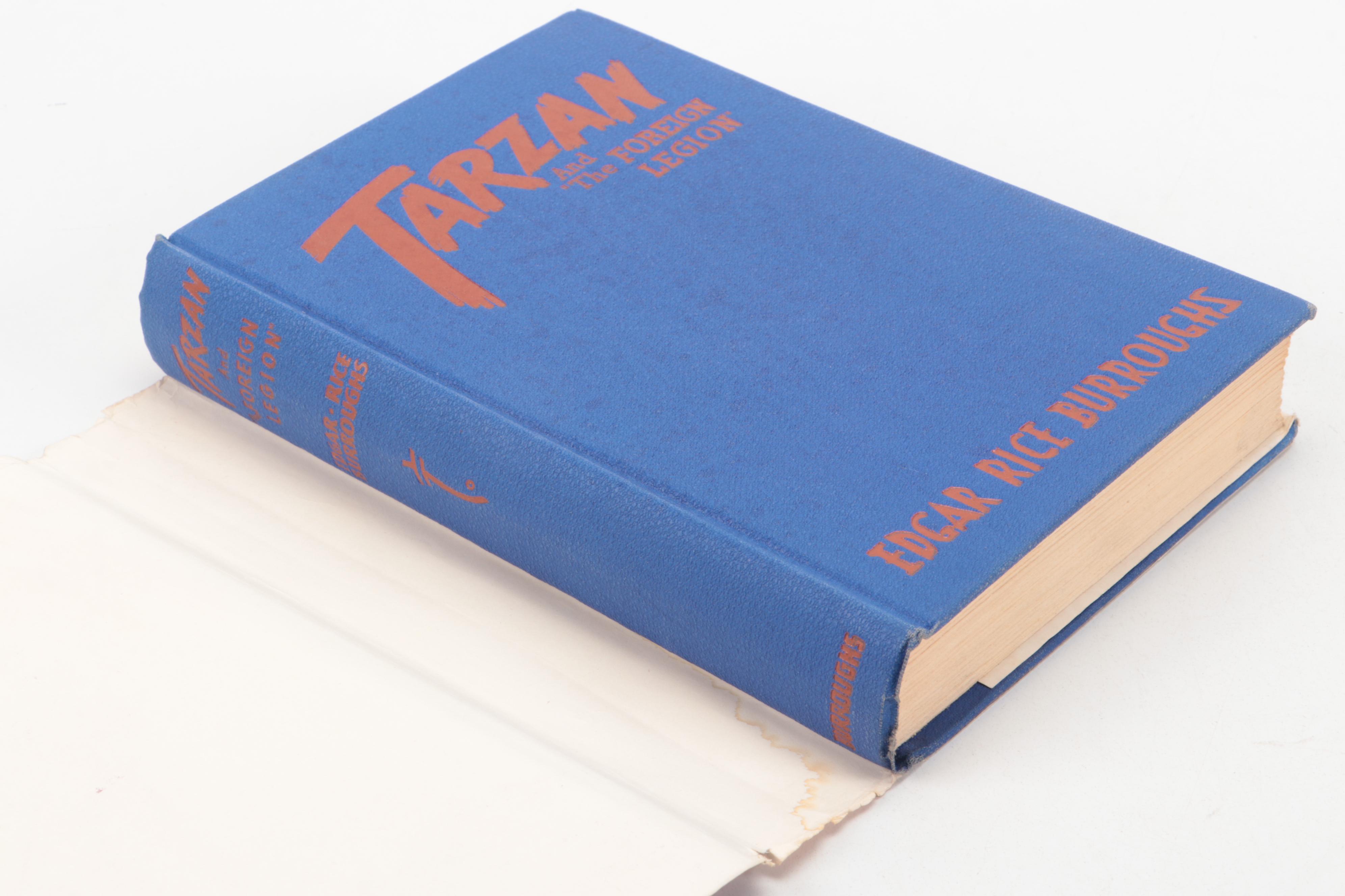 First Edition "Tarzan and The Foreign Legion" by Edgar Rice Burroughs, 1947