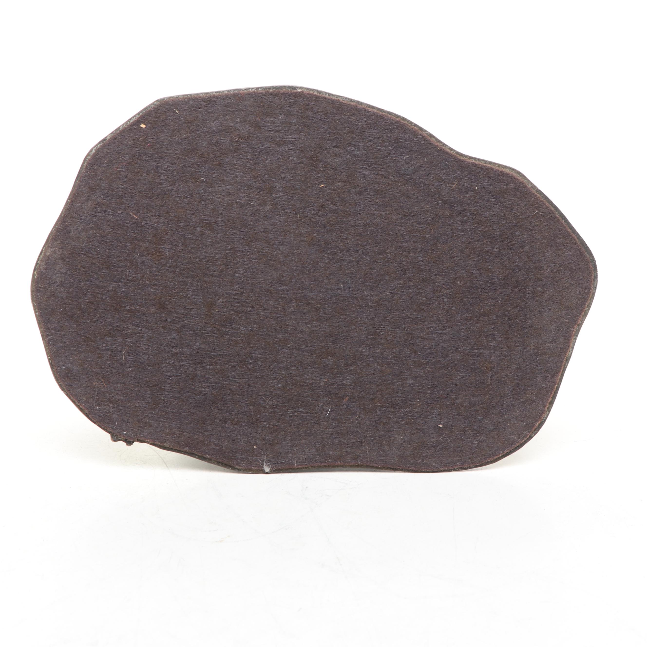 M. Stelzer for Franklin Mint "Kneeling Nude" Bronze Sculpture, 1980