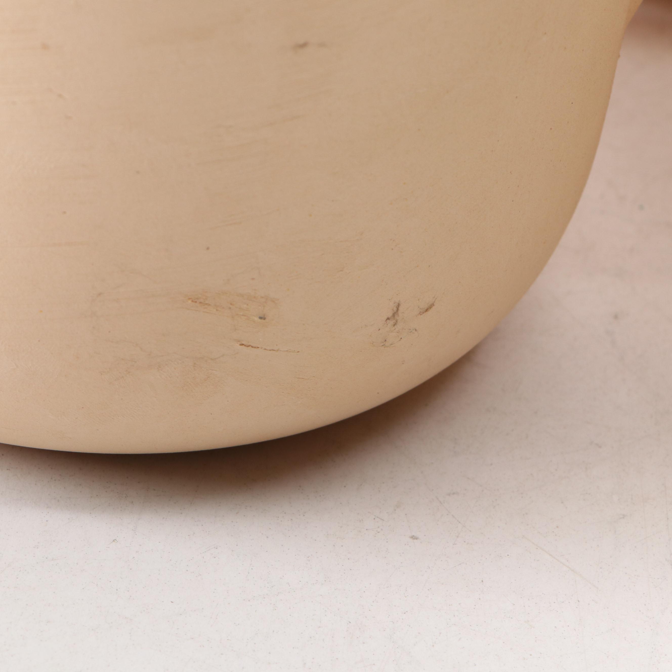 BIA Cordon Blue Clay Pot and Lidded Jars with Lidded Dish