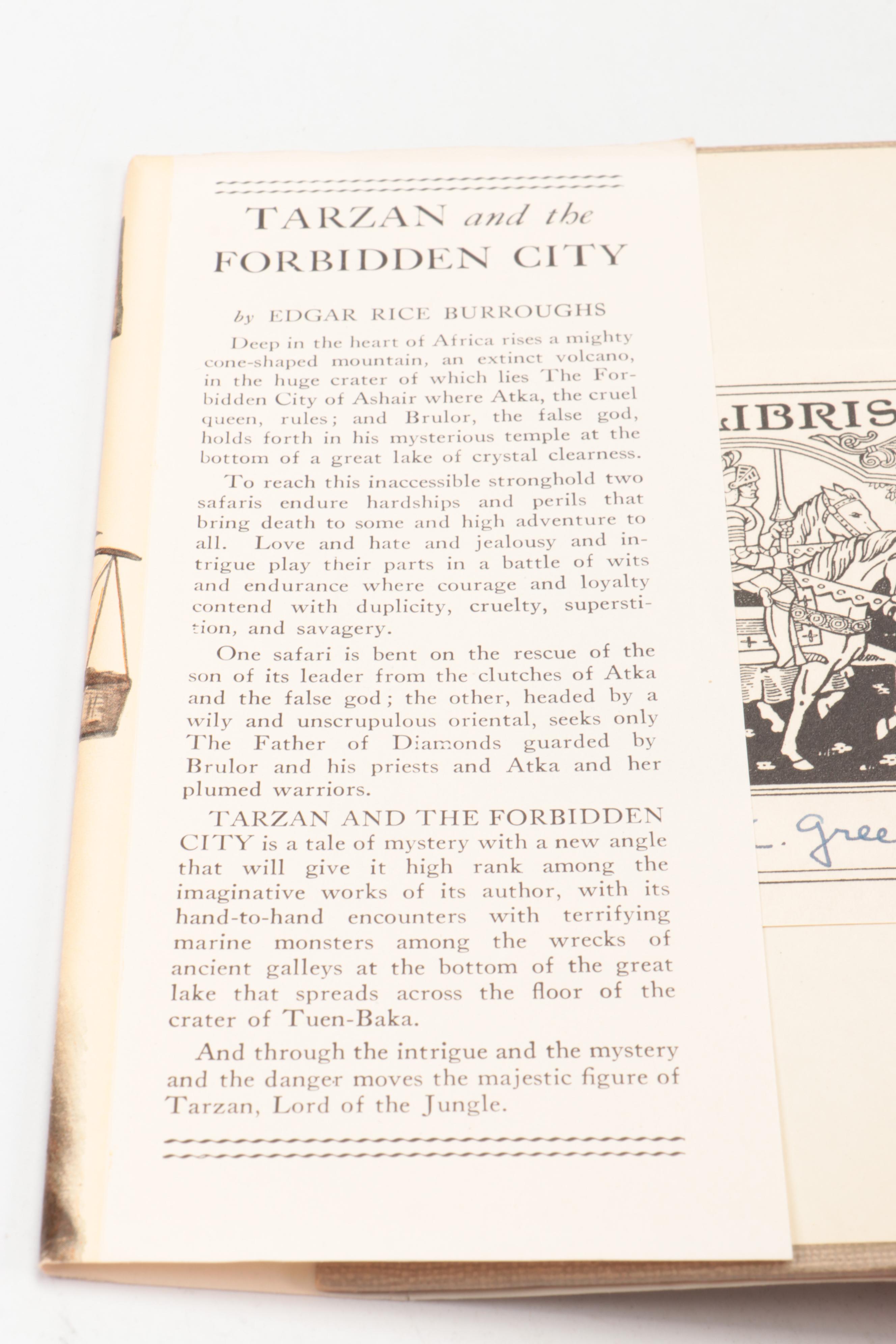 "Tarzan and the Forbidden City" by Edgar Rice Burroughs, 1948