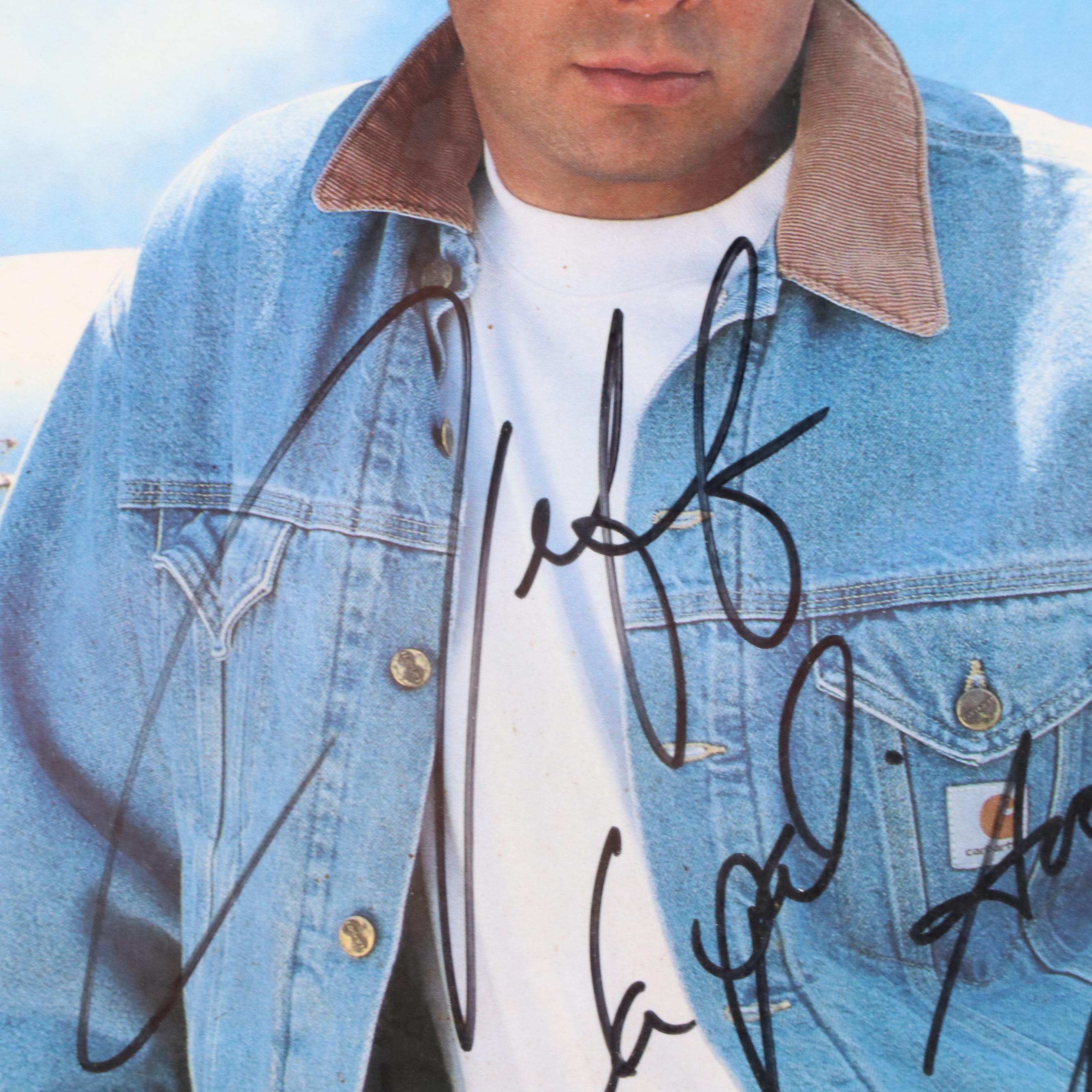 Signed Garth Brooks Photo, Circa 1994