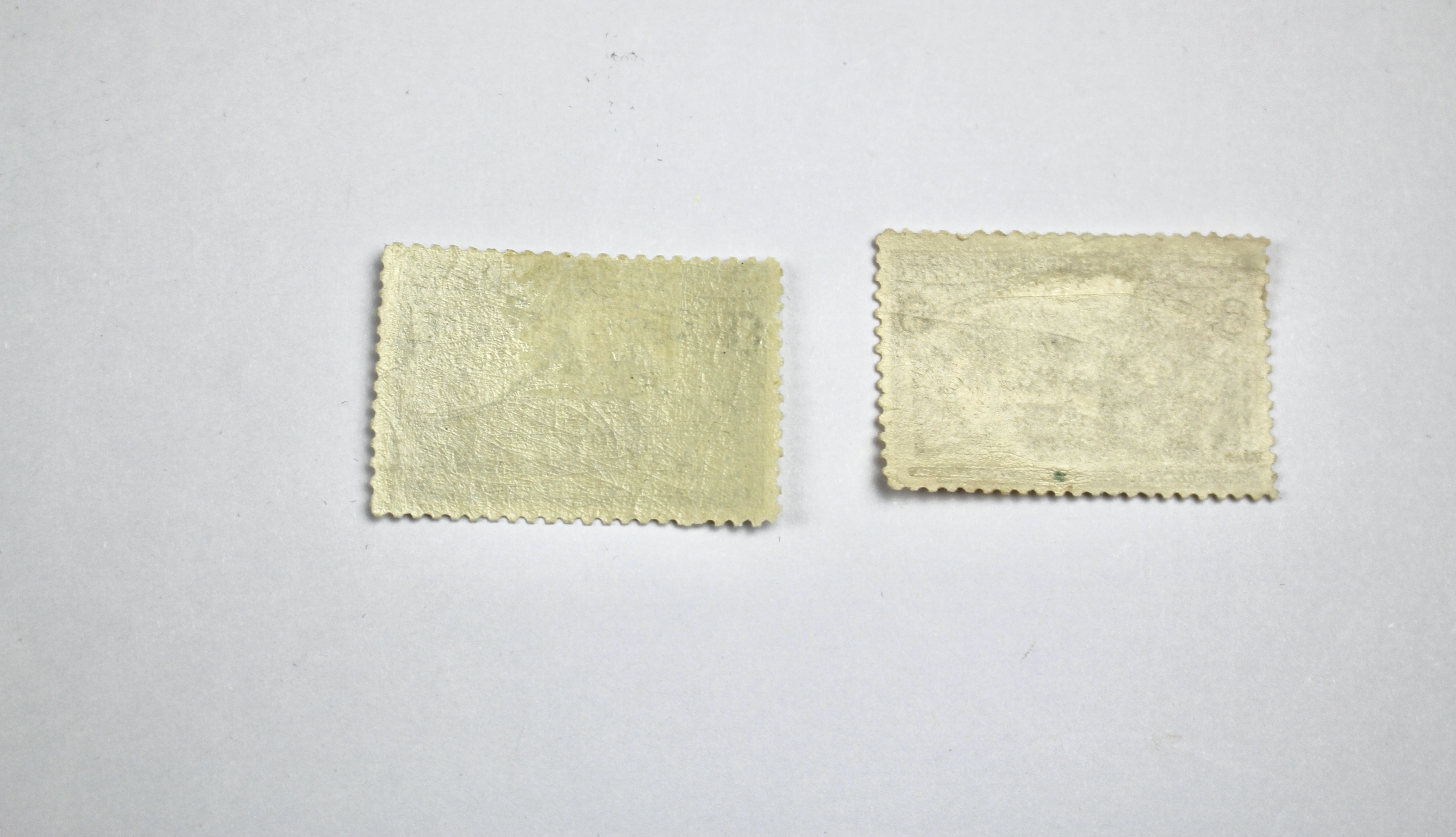 Ten Early Mint Condition U.S. Postage Stamps