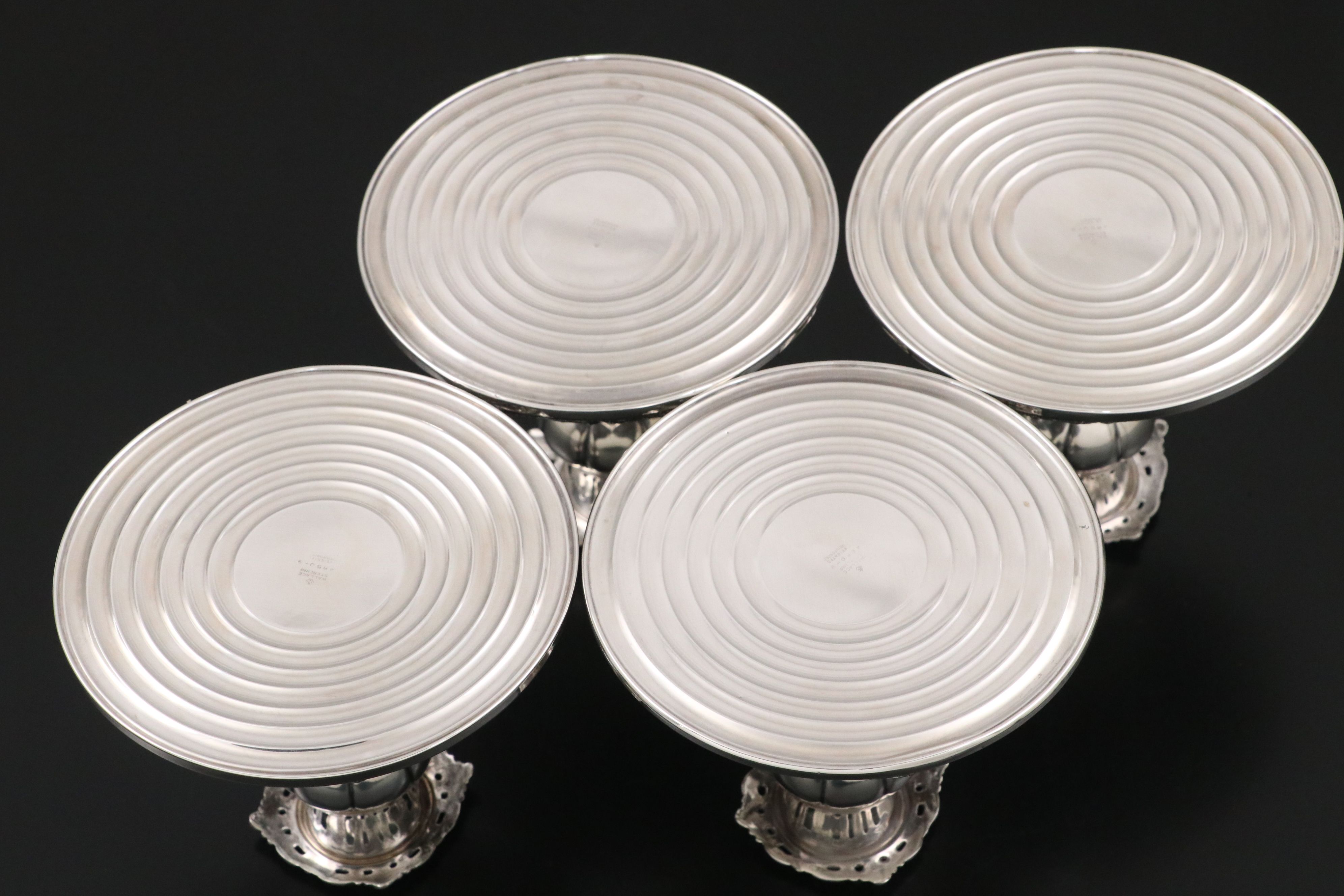 Wallace "Grande Baroque"  Weighted Sterling Candle Holders