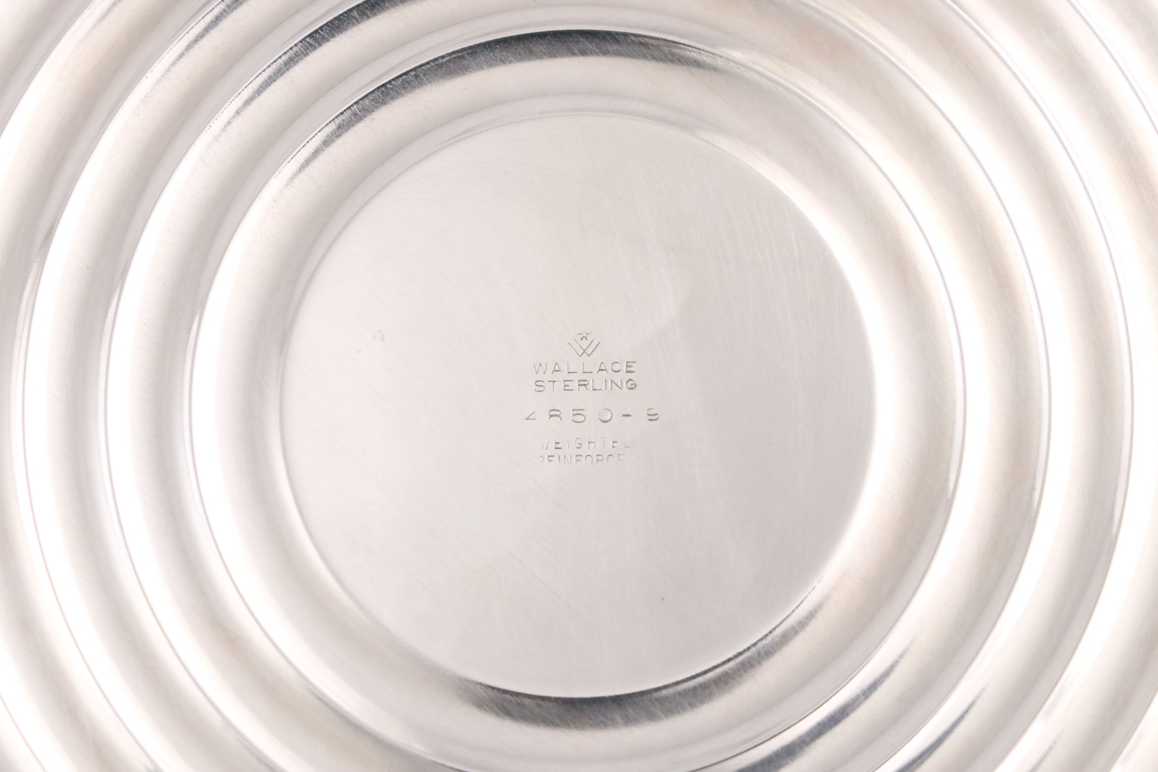 Wallace "Grande Baroque"  Weighted Sterling Candle Holders