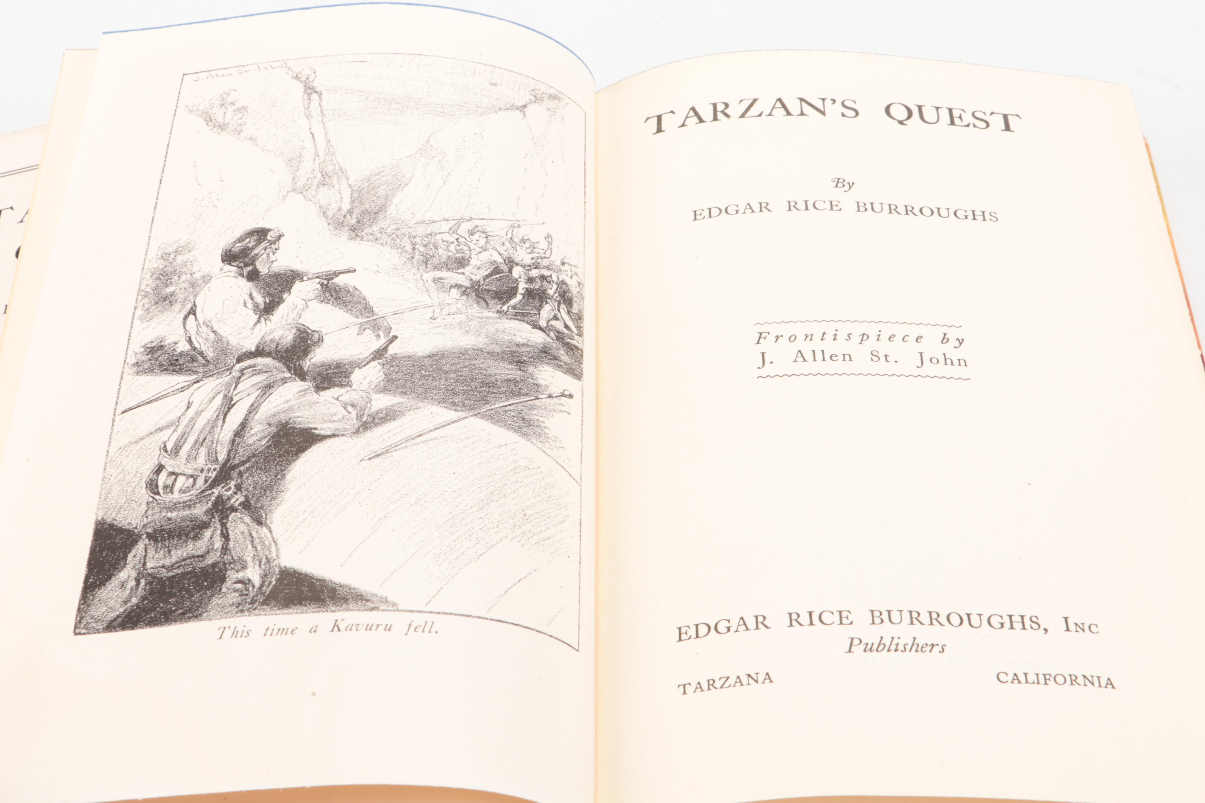 "Tarzan's Quest" by Edgar Rice Burroughs, 1948