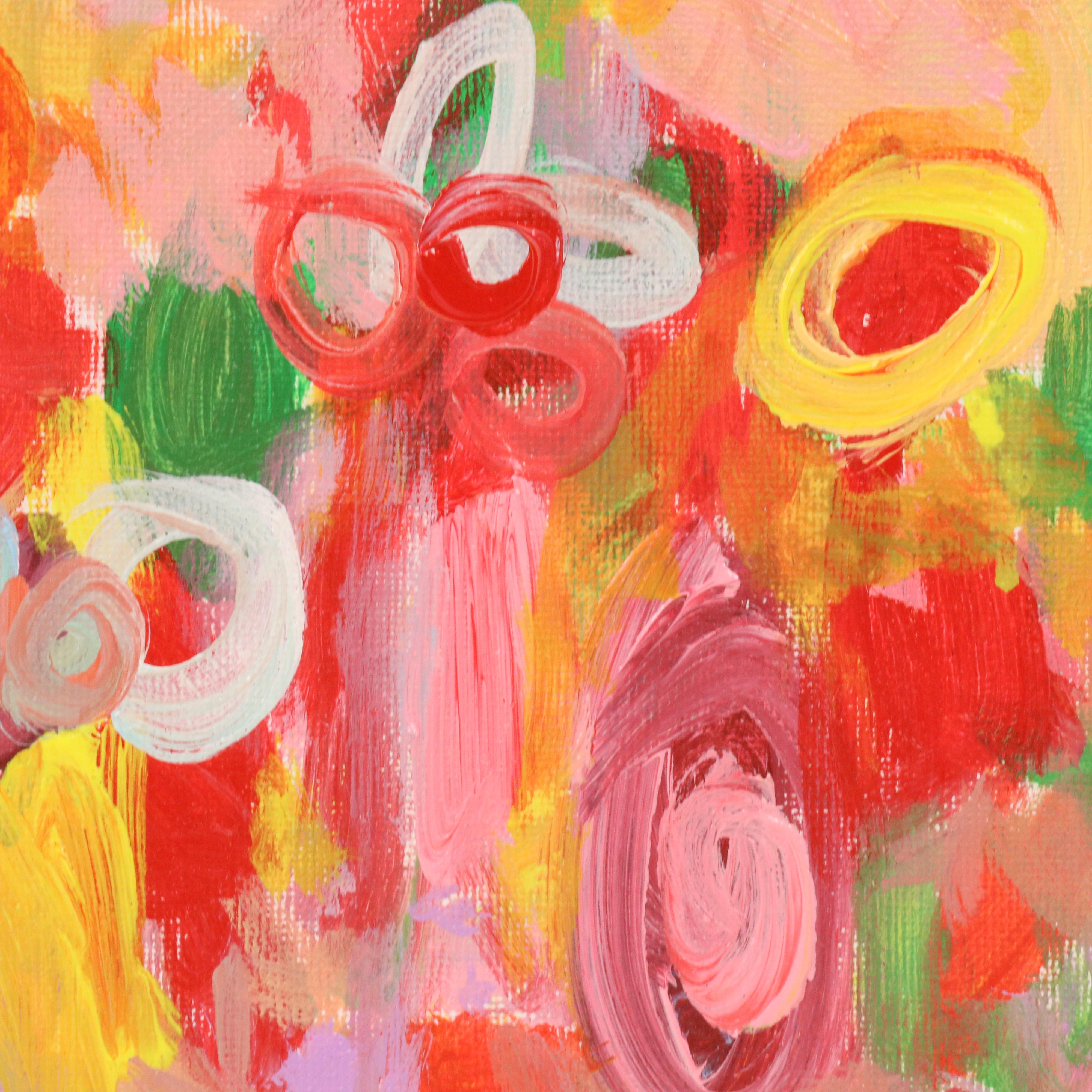 Saul Gefen Abstract Acrylic Painting, 2025