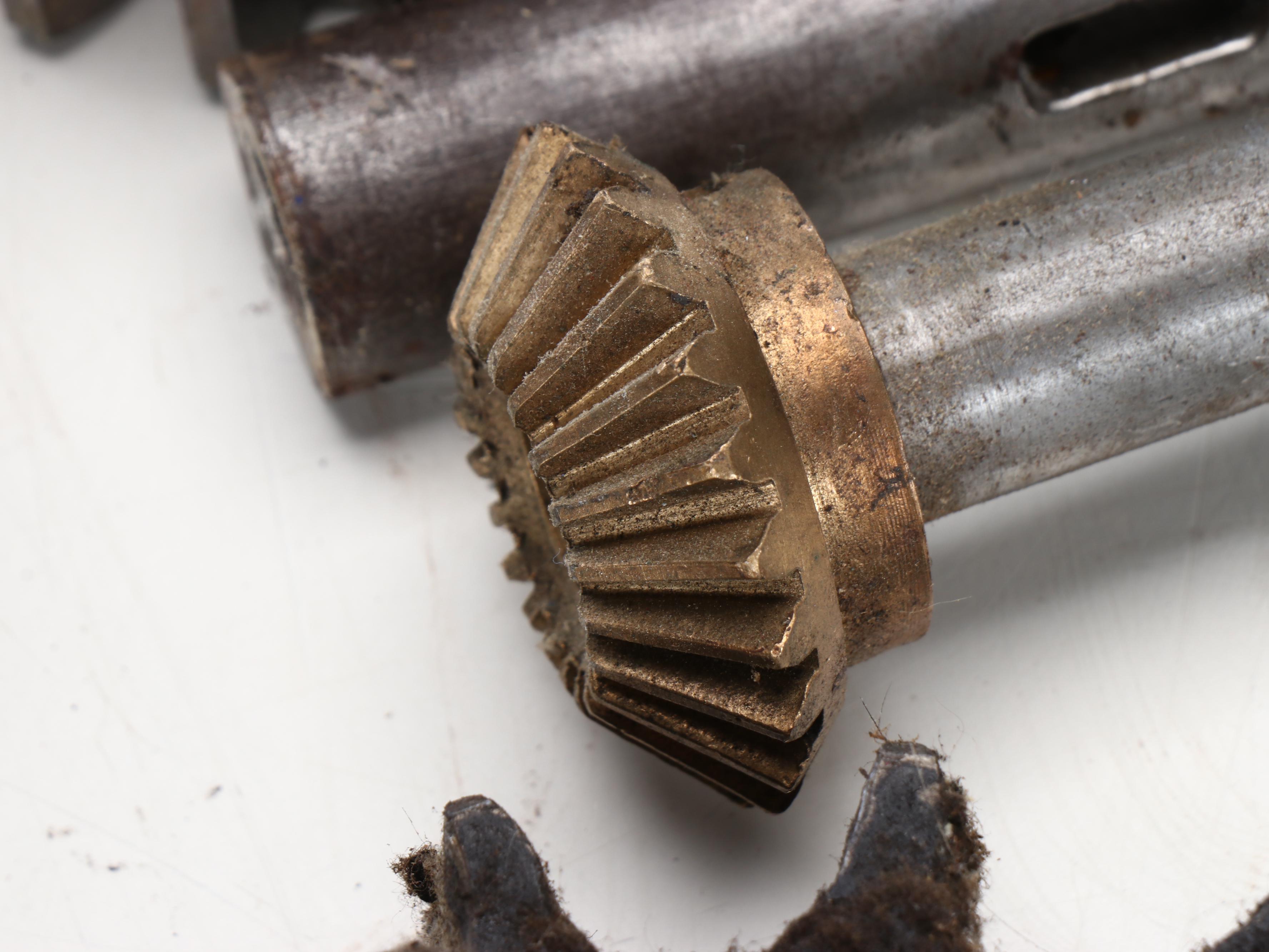 Steel and Iron Gears with Flywheel and More