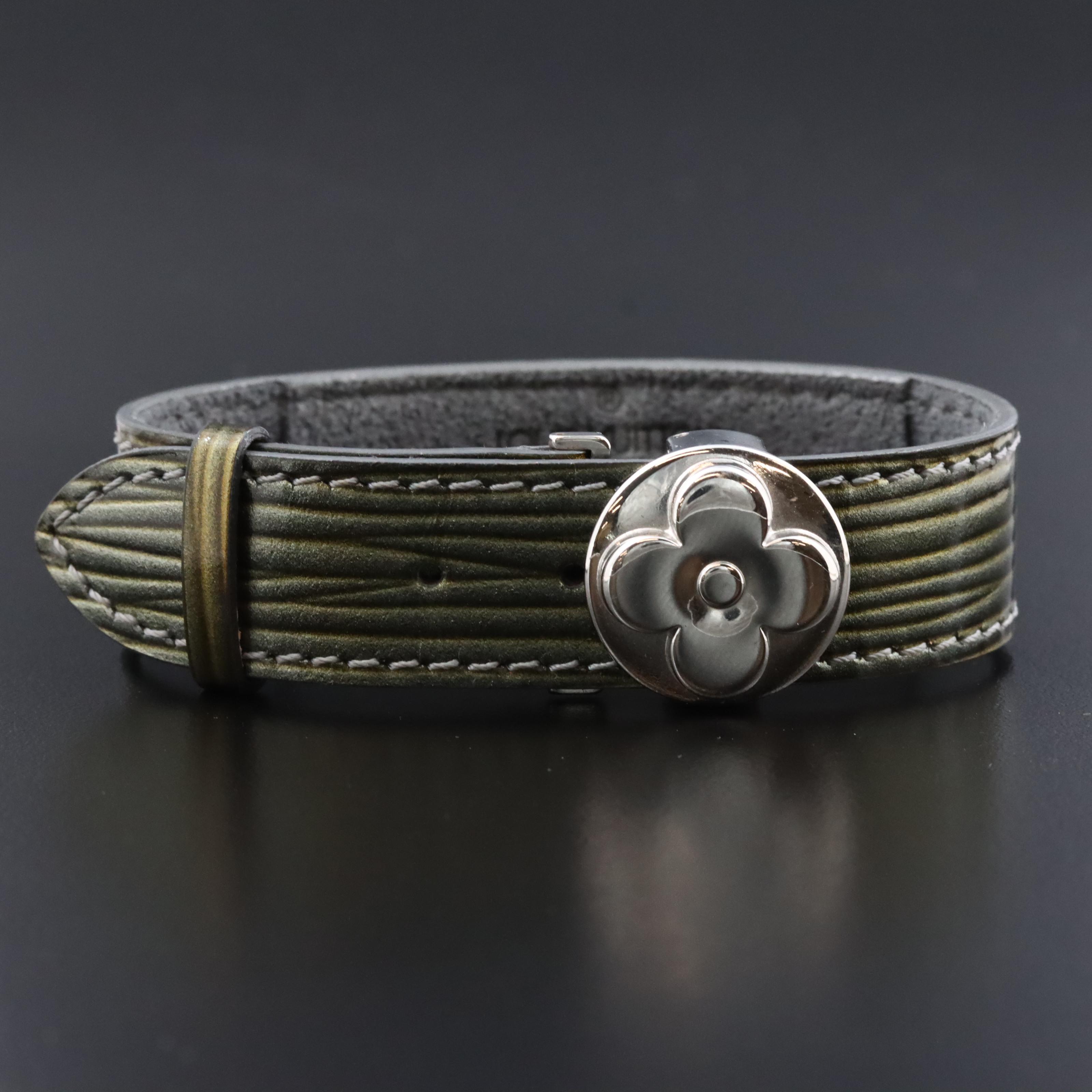 Louis Vuitton Wish Bracelet in Vernis Epi Leather