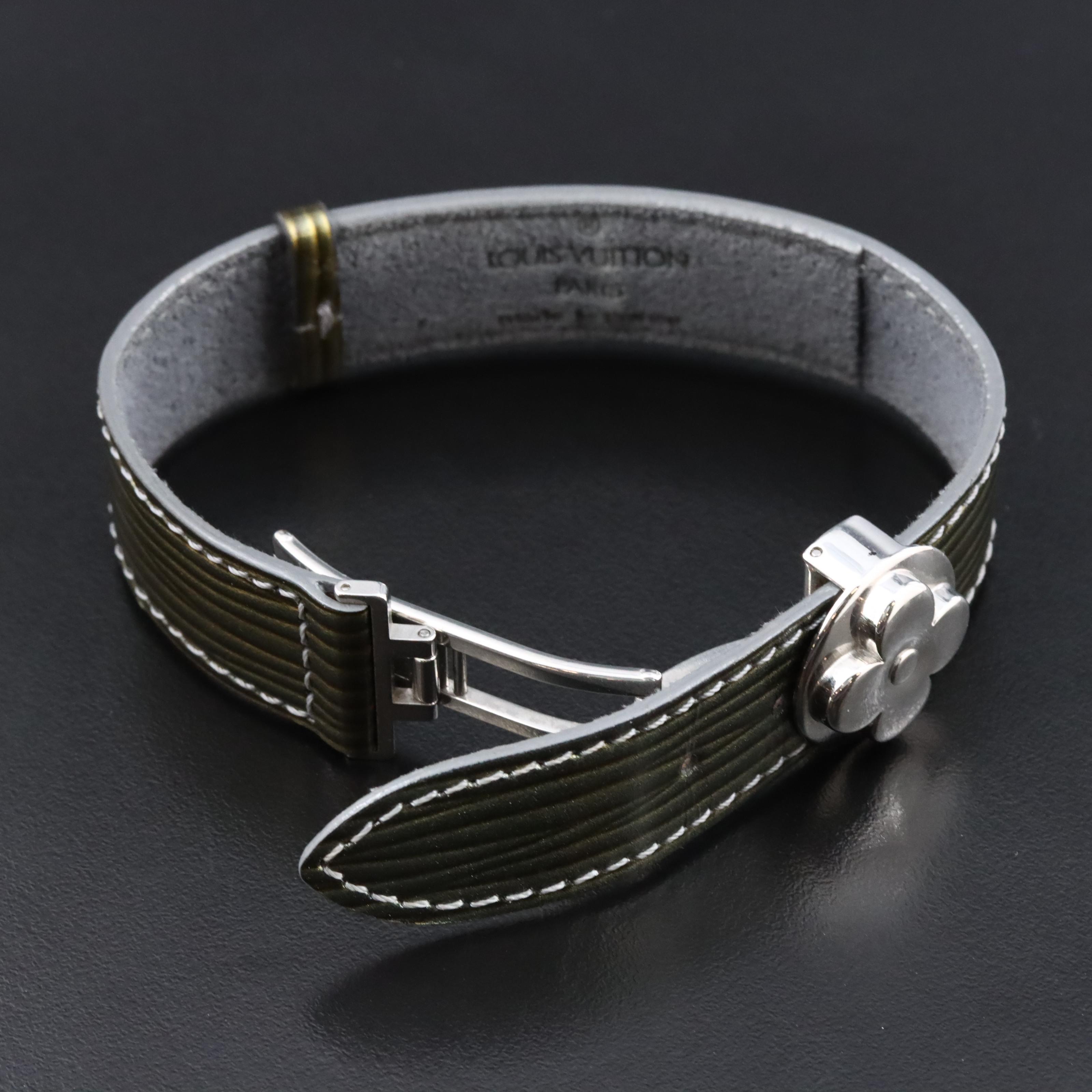 Louis Vuitton Wish Bracelet in Vernis Epi Leather