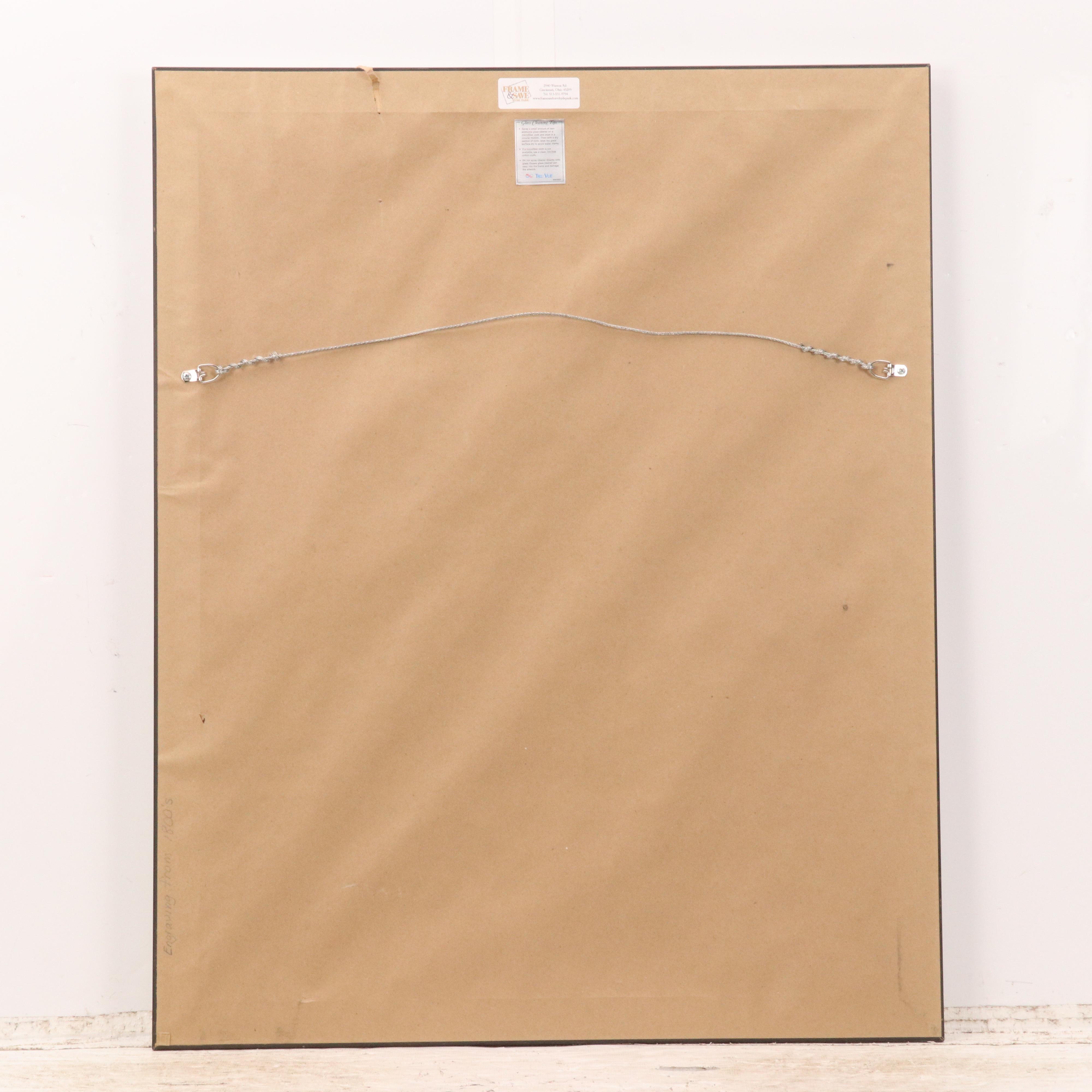 Engraving and Mezzotint "The First Taste" After Samuel John Carter