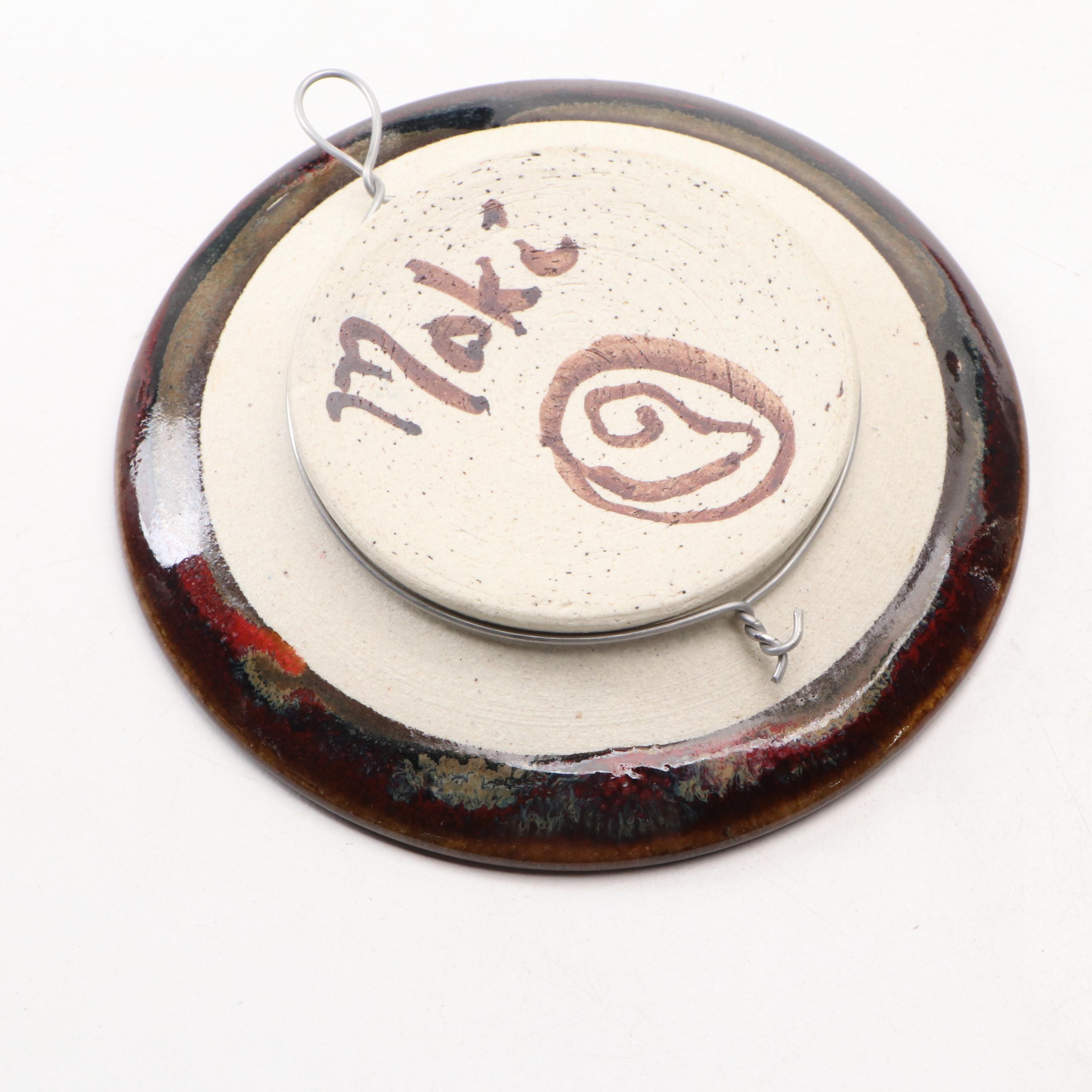 Handmade Art Pottery Trays and Other Tableware