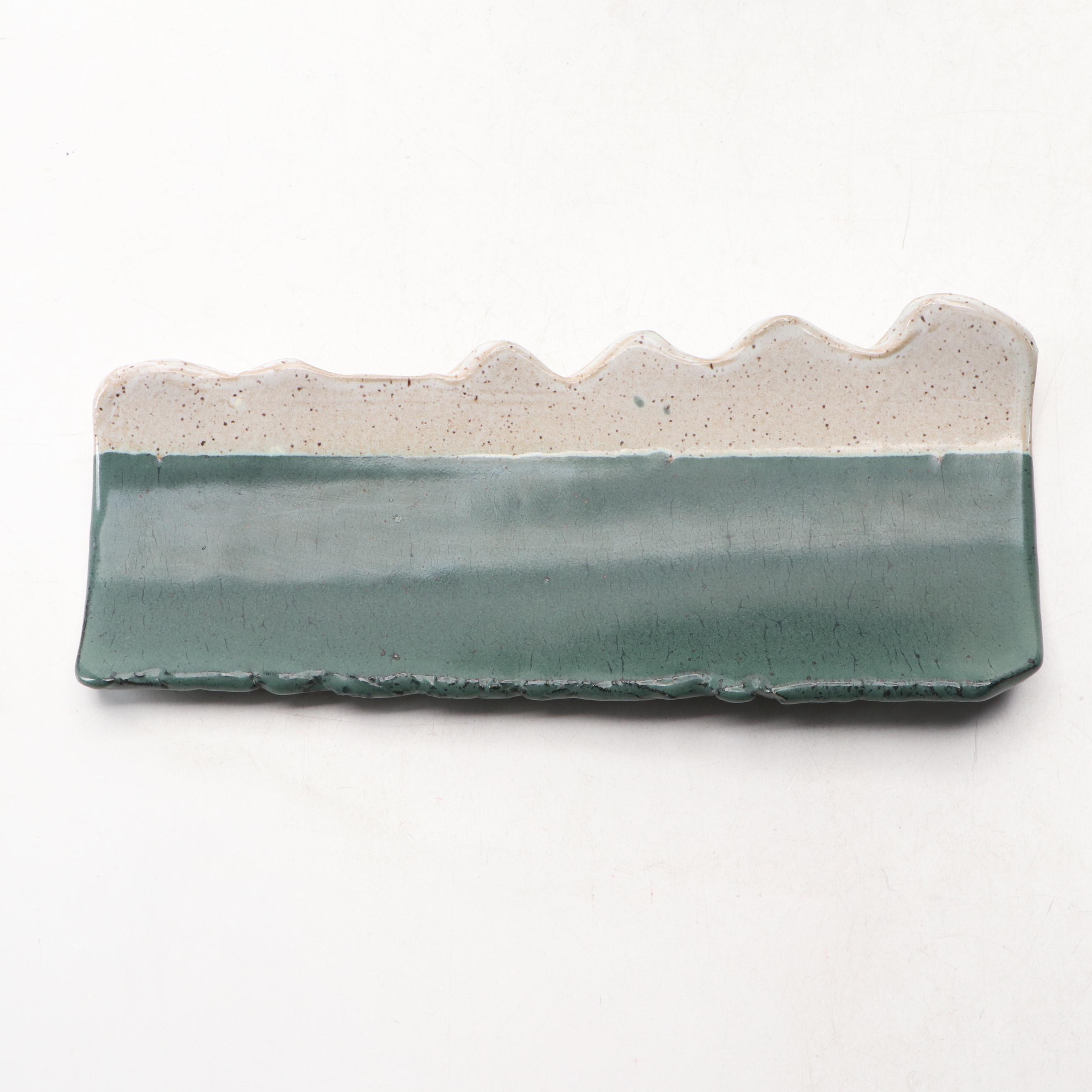 Handmade Art Pottery Trays and Other Tableware