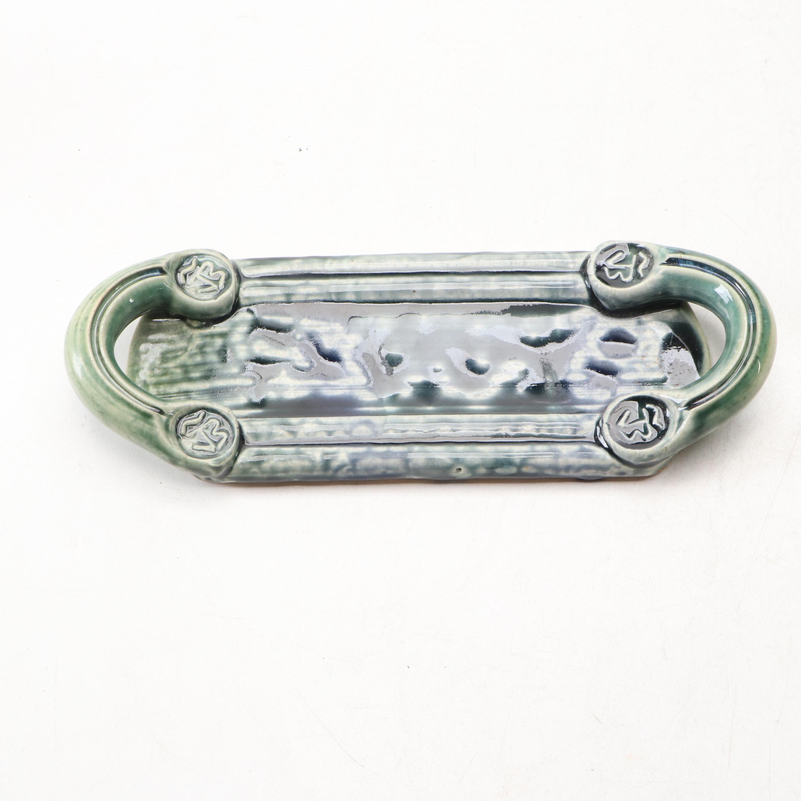 Handmade Art Pottery Trays and Other Tableware