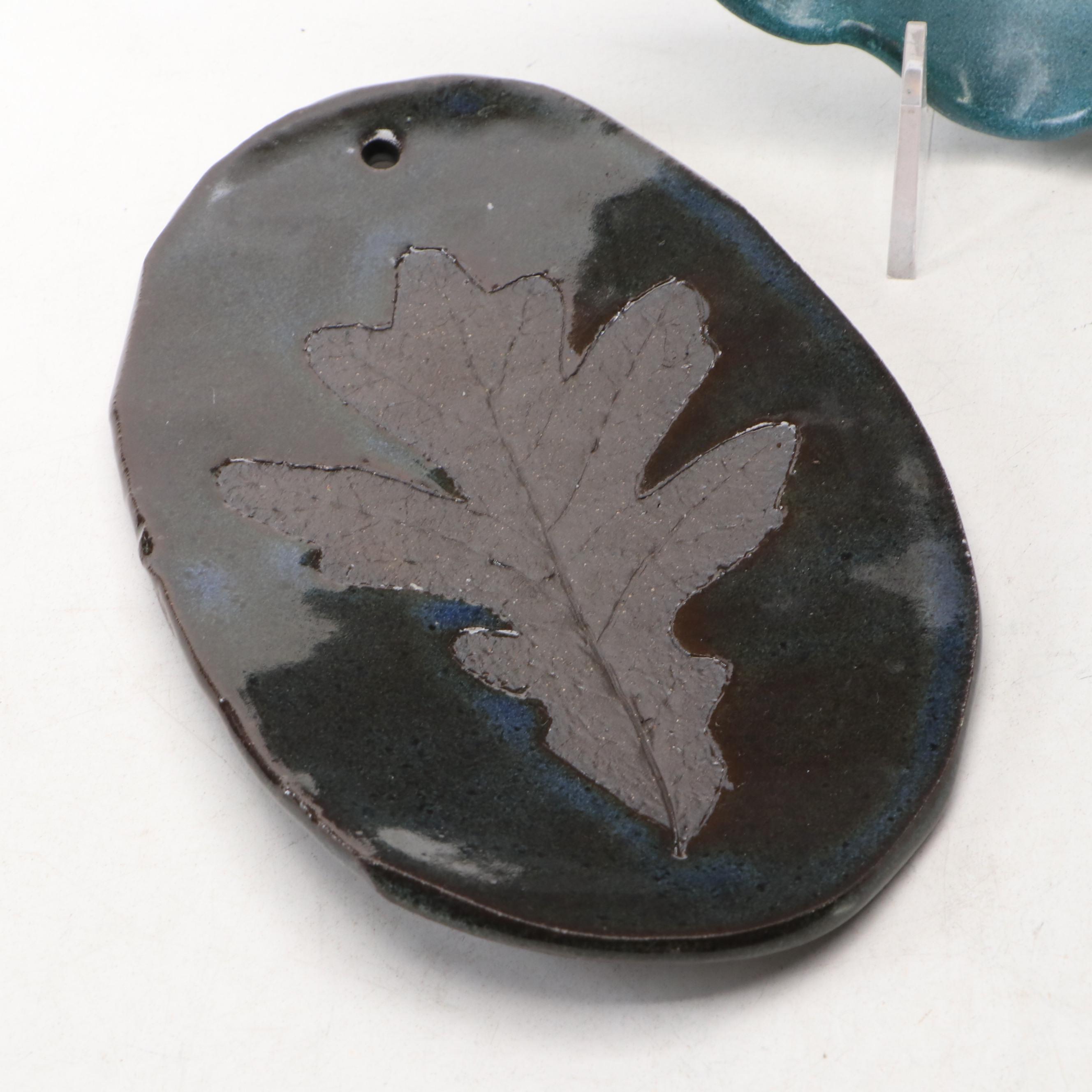 Handmade Art Pottery Trays and Other Tableware