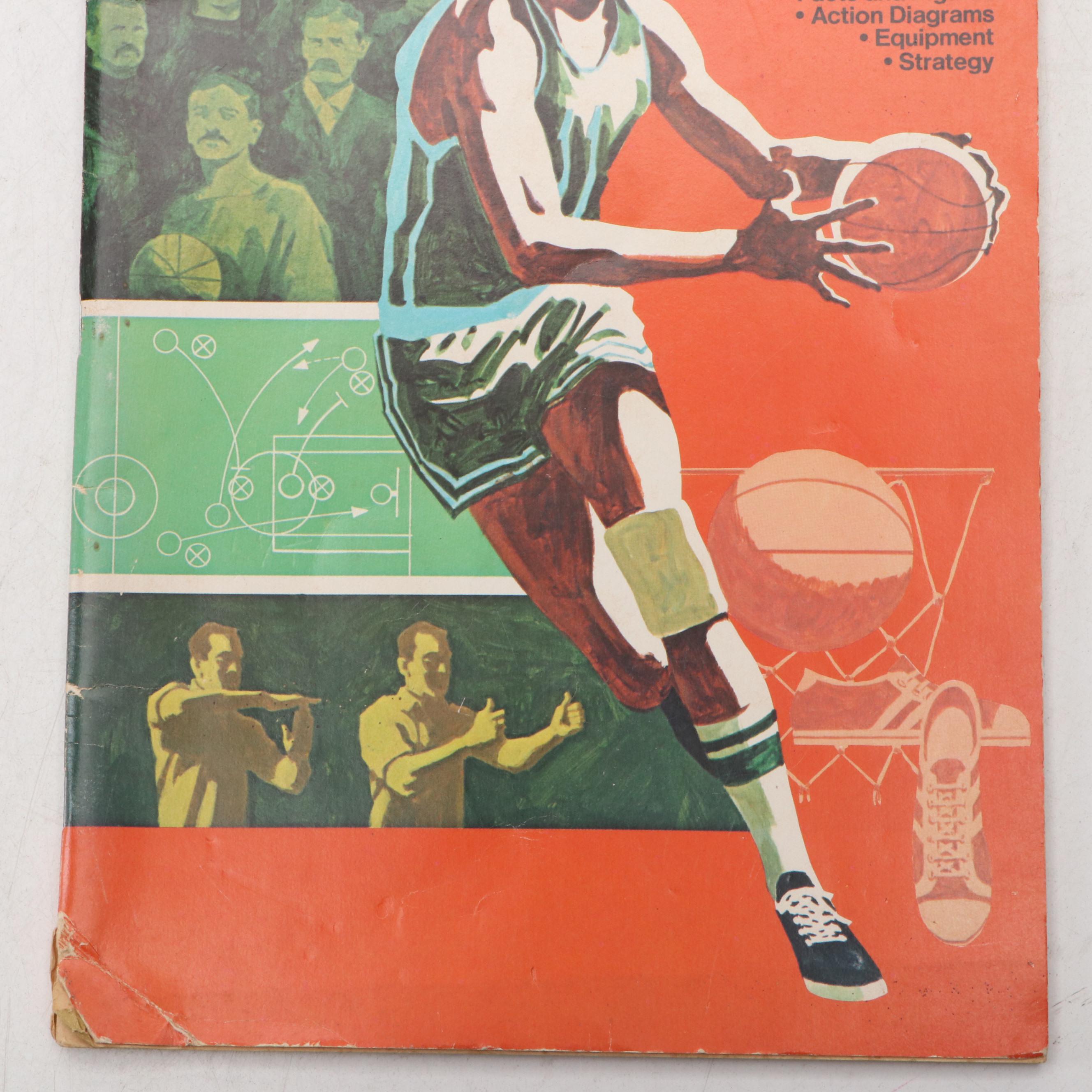 Illustrated "Basketball" by Ross Olney, 1975
